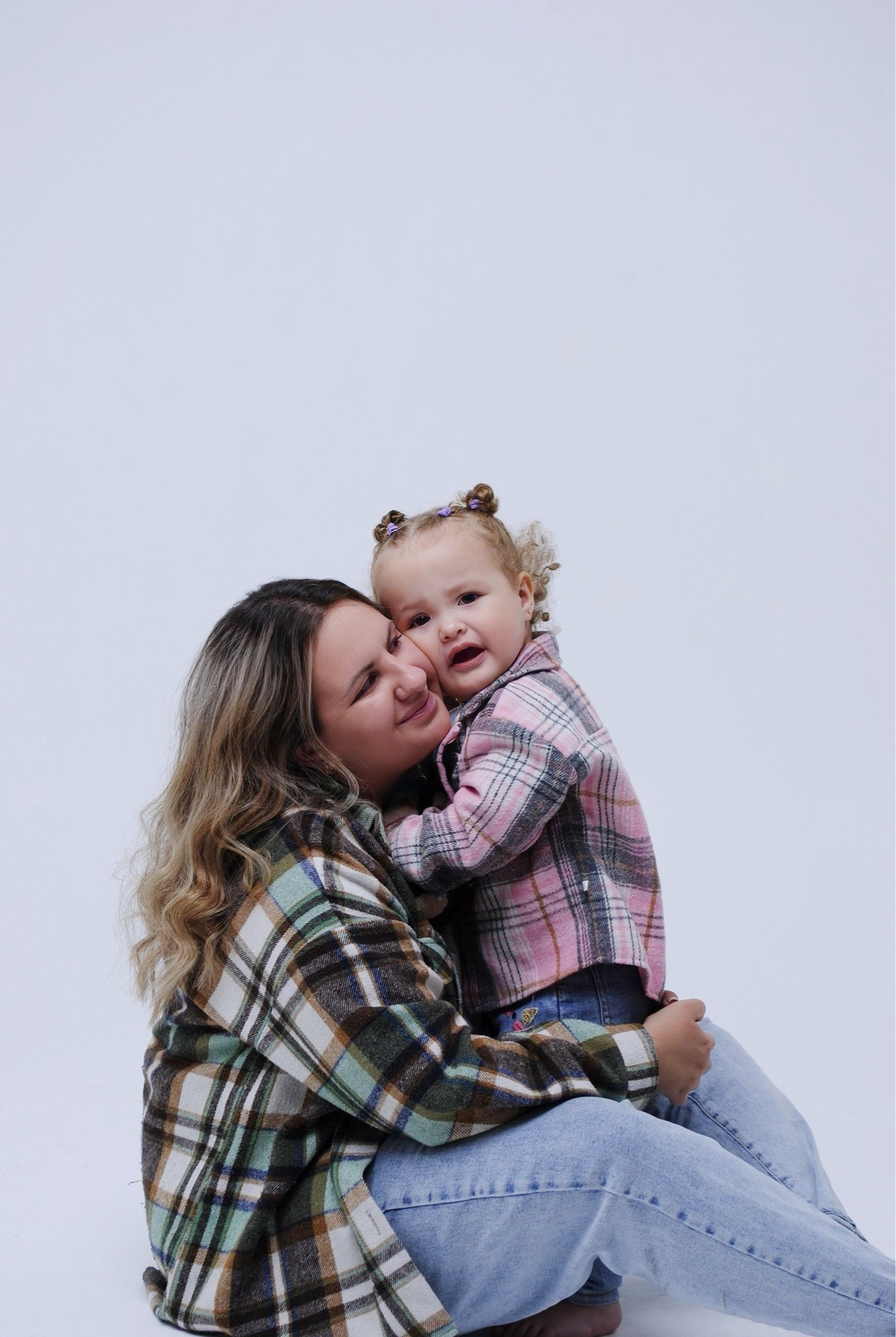 Светлана и дочь. Фотограф Мария Мусаелян