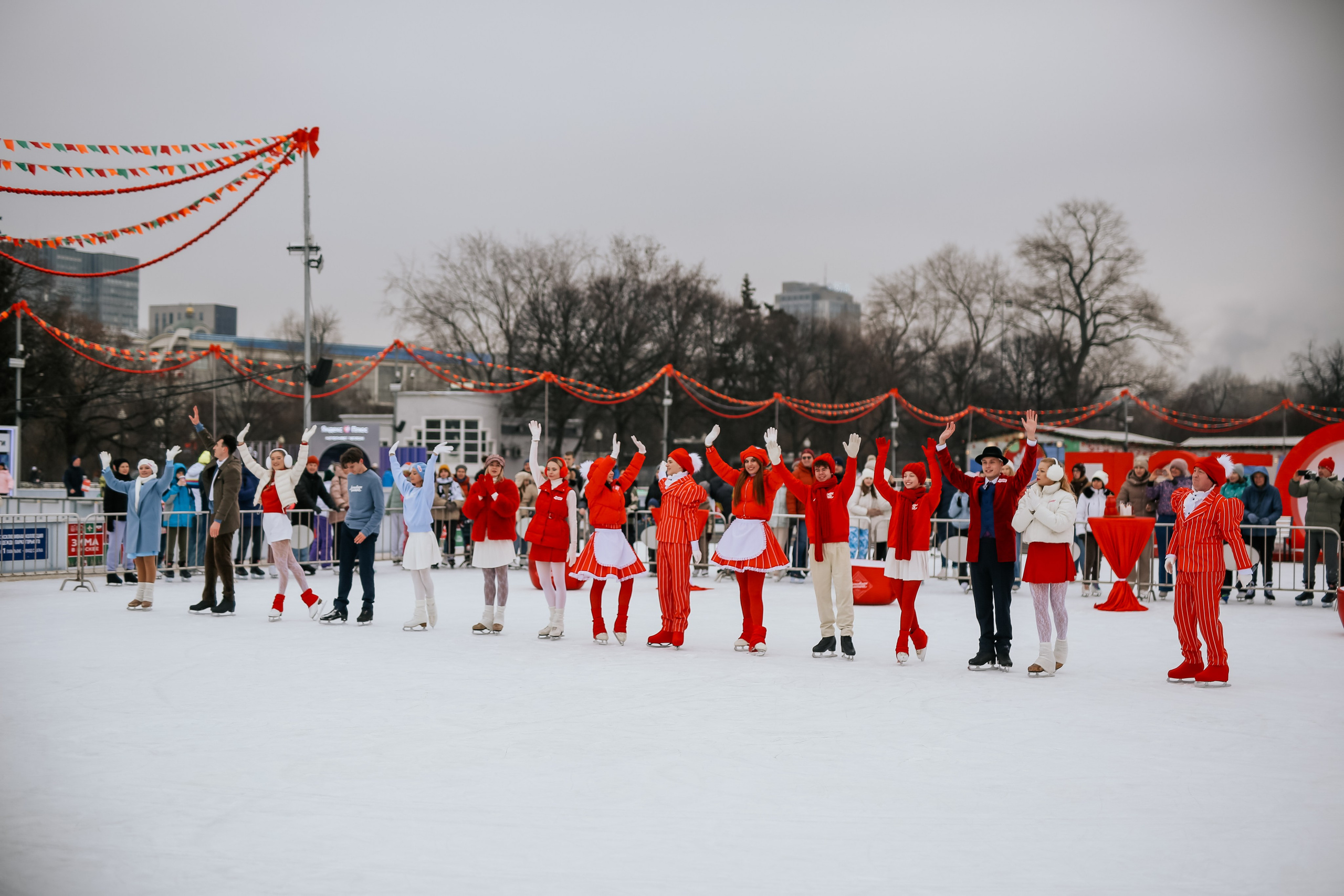 Ледовое шоу Парк Культуры проект Московское Чаепитие. Фотограф и видеограф Анна Домашенко