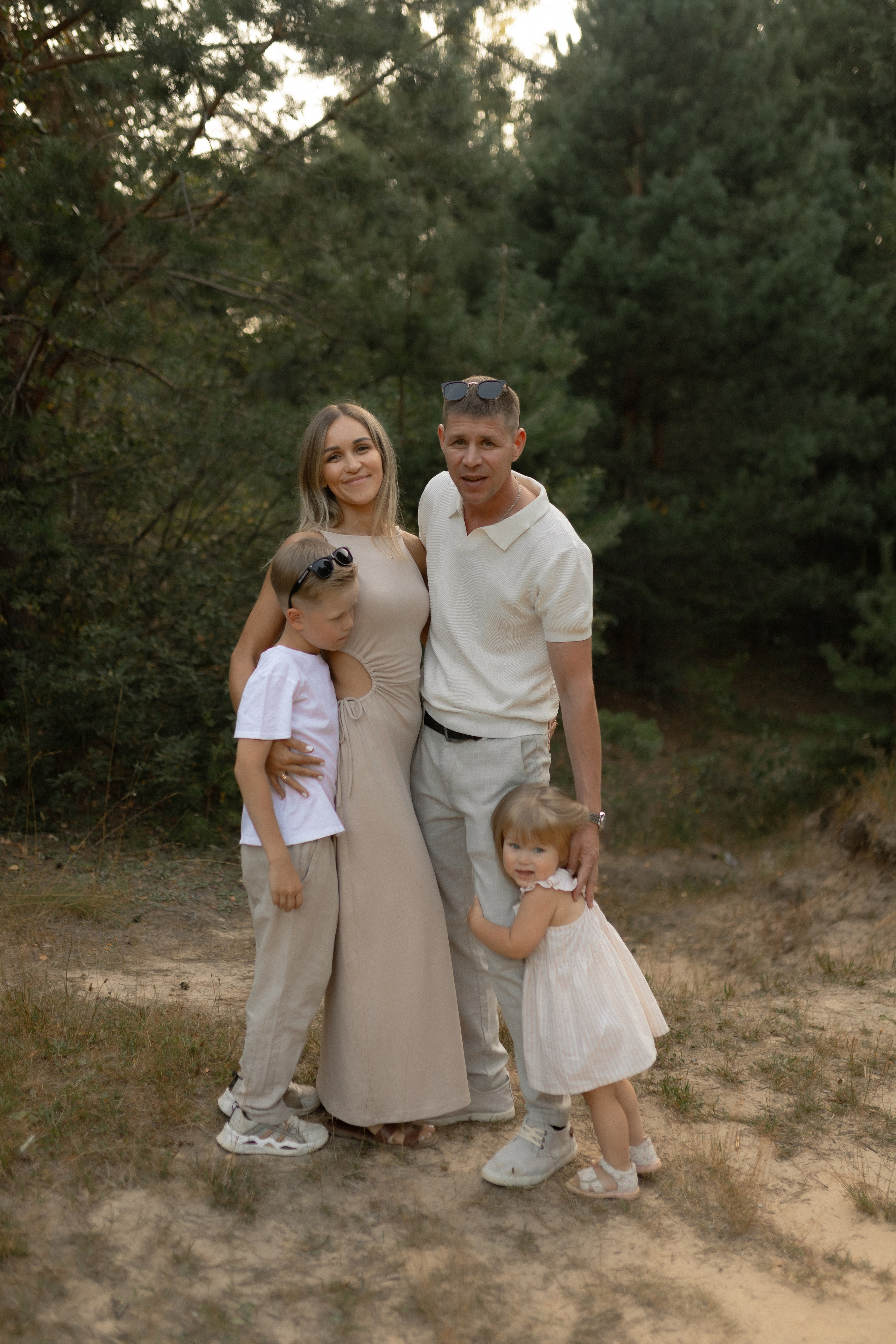 Алексей, Мария, Ваня и Варя. Фотограф Татьяна Семенова