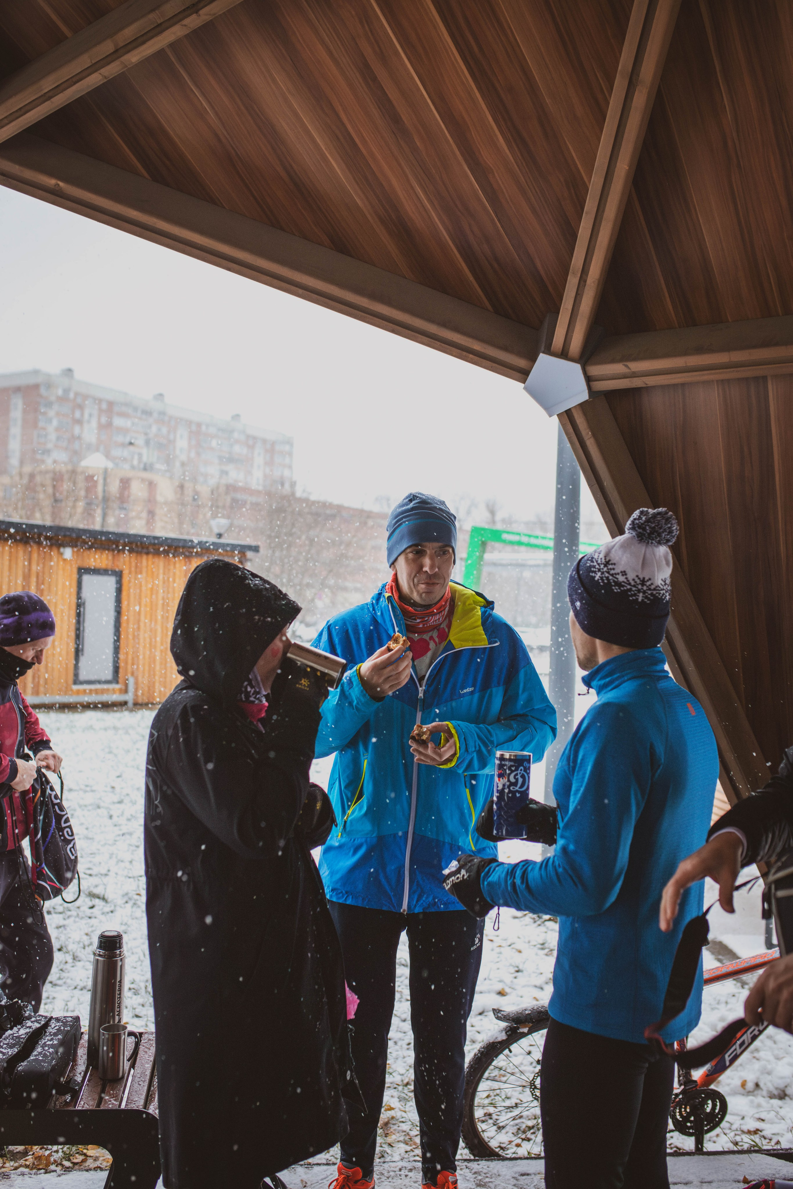 Снежные 5 Верст Бабушкинская. Александра Мельниченко/ Бегающий фотограф