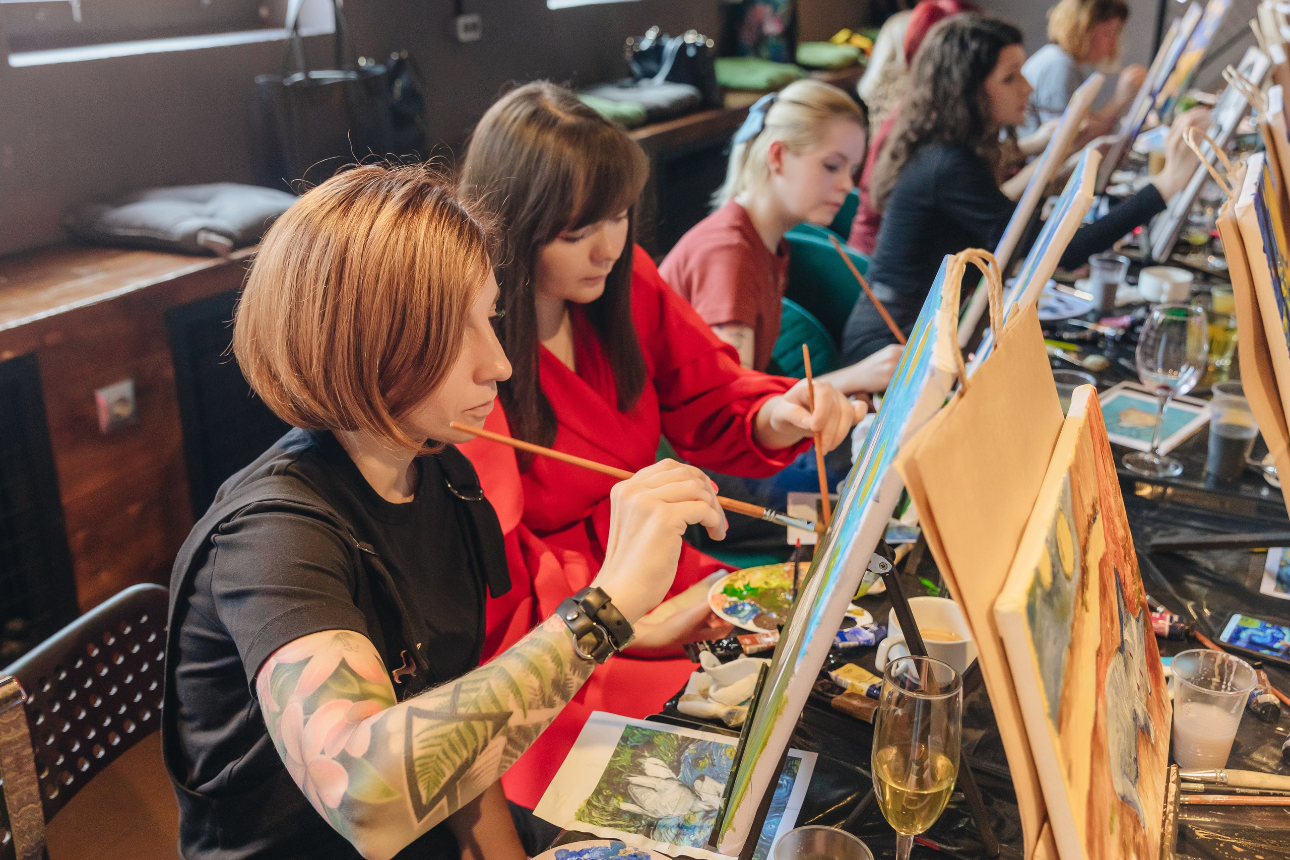 Арт-вечеринка. Семейный фотограф в Санкт-Петербурге Ева Маркова