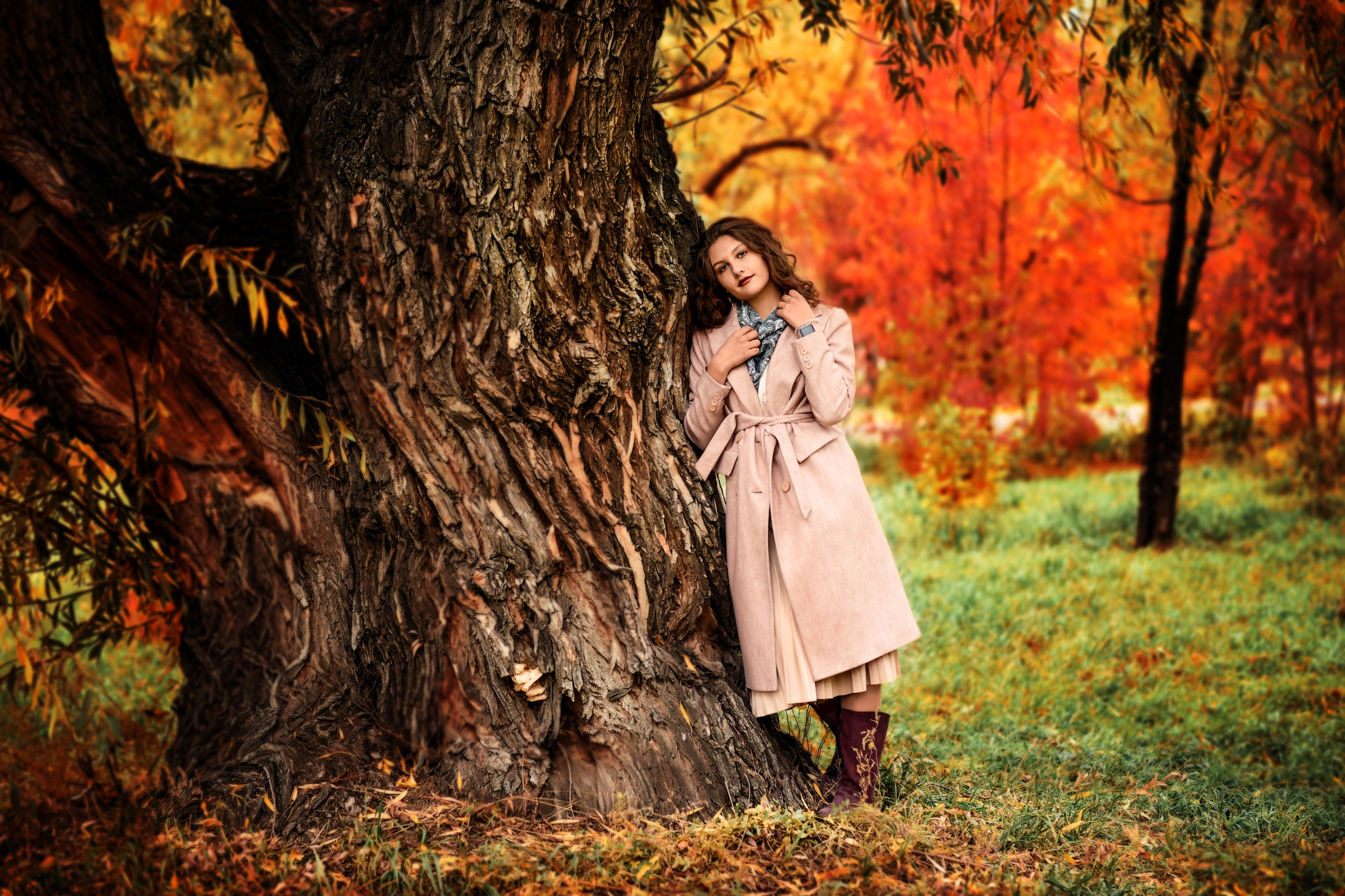 Осенняя прогулочная. Свадебный, семейный, детский, контент фотограф в Омске Максим Ильин