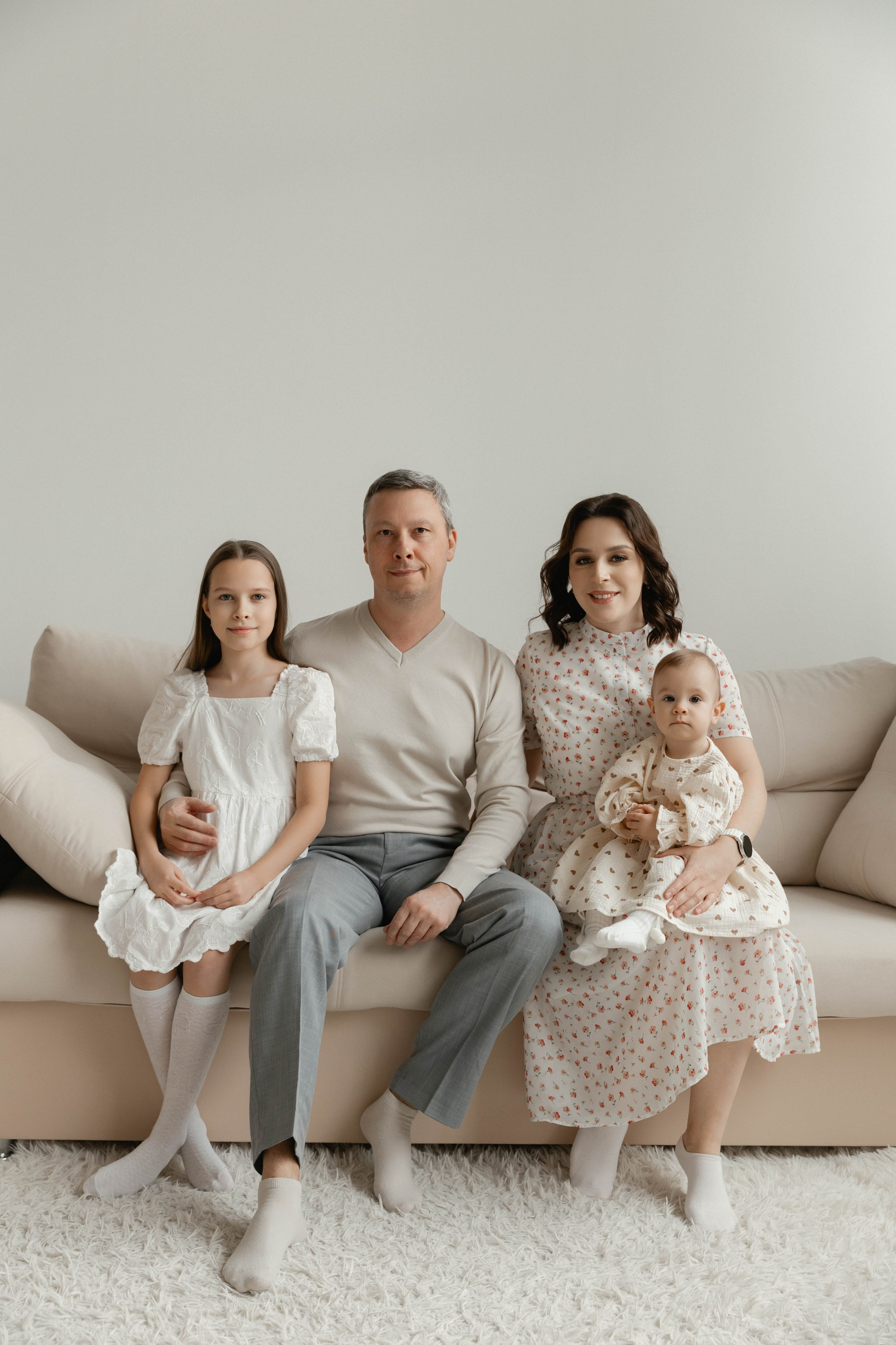 Дарья, Вадим, Соня и Тася. Семейный и свадебный фотограф Нижний Новгород