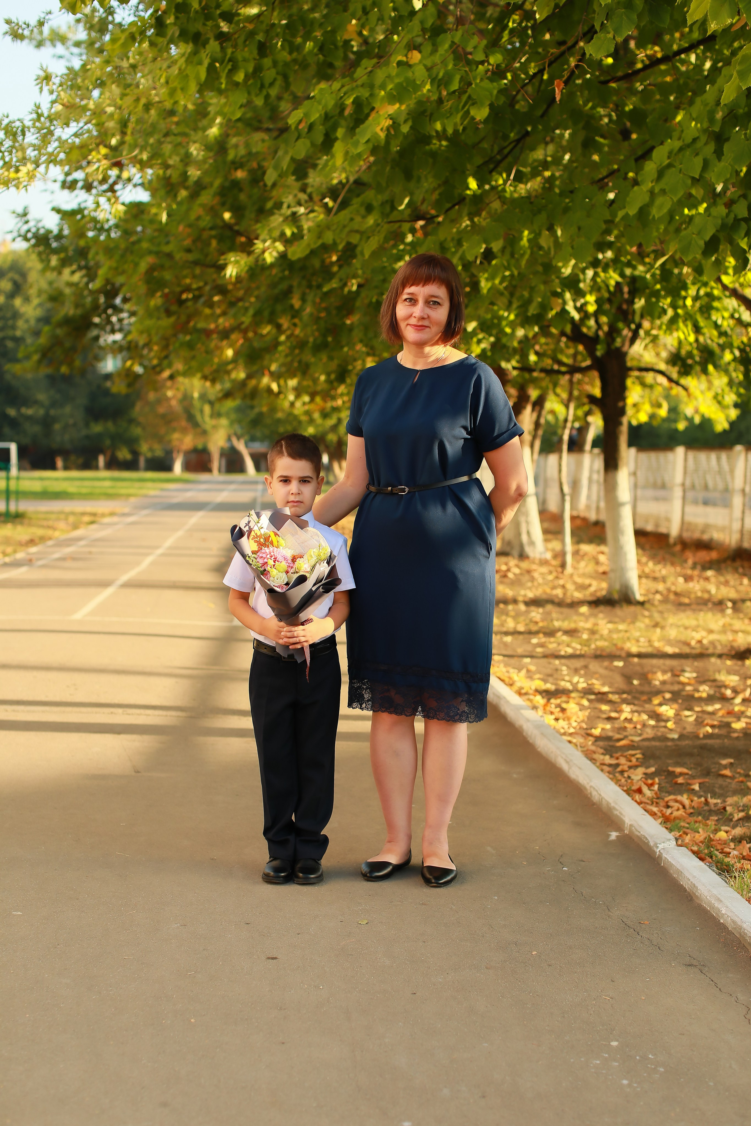 1 сентября (Школа 93). Детский семейный фотограф Краснодар