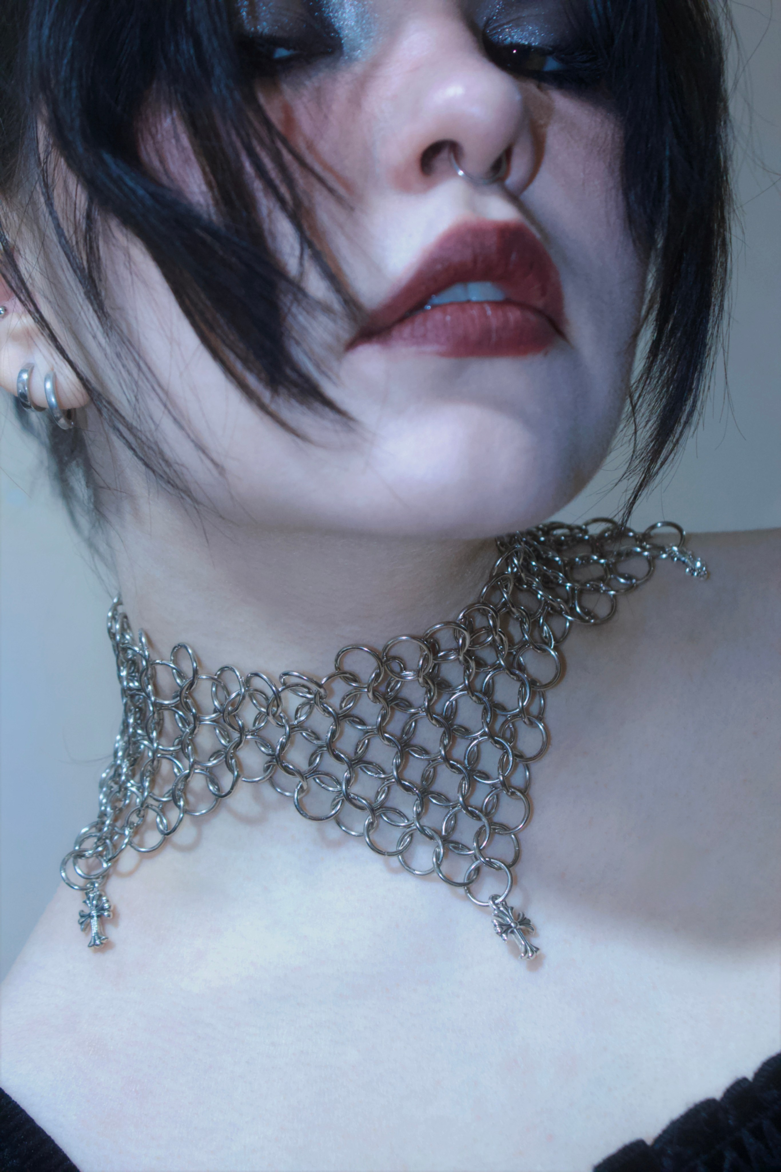 Чокеры из кольчуги. Украшения из кольчуги в Москве Соня Спросонья