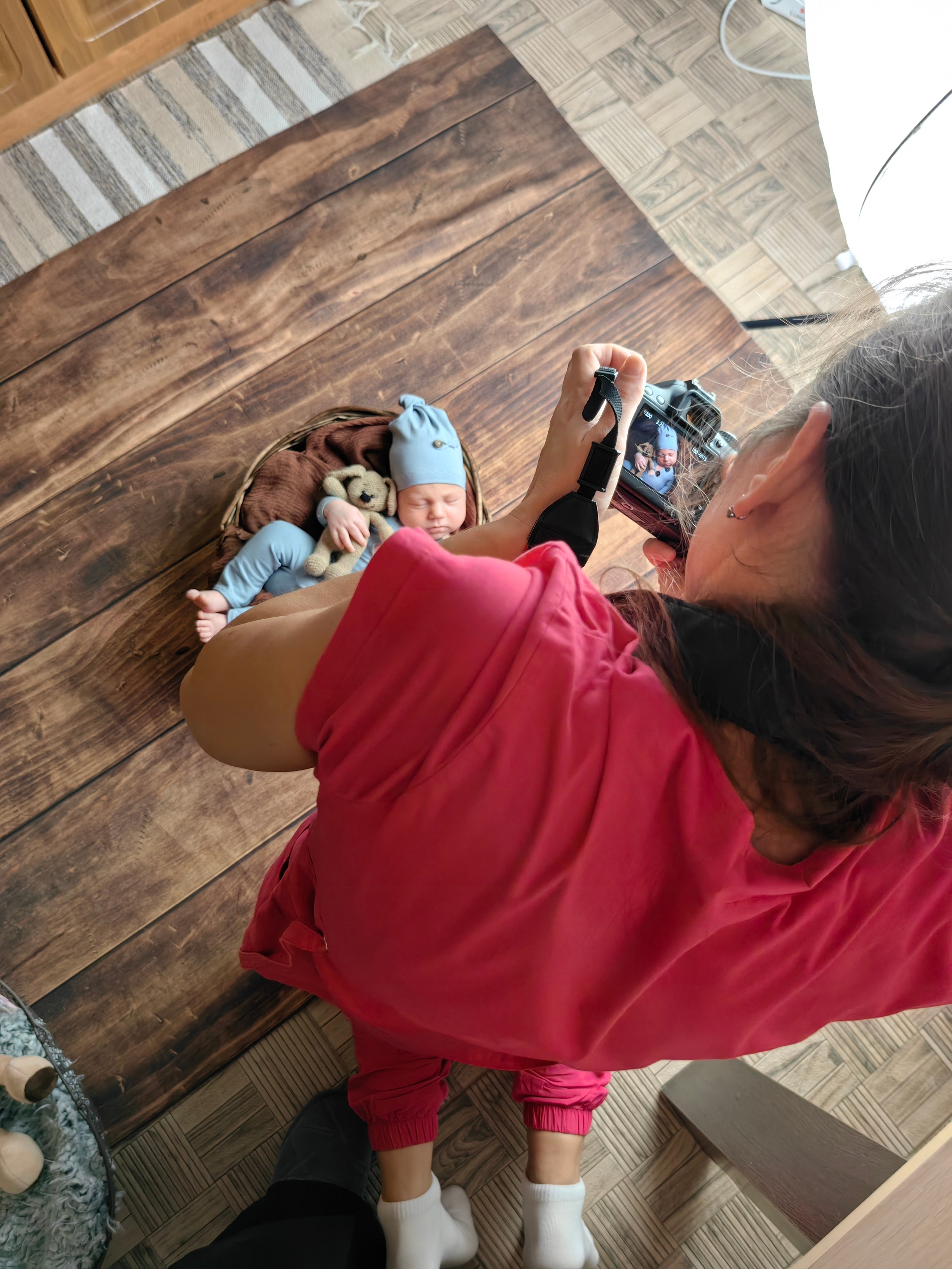 История одной съёмки (бэкстейдж). Фотограф новорождённых Анапа Елена Кушнарь