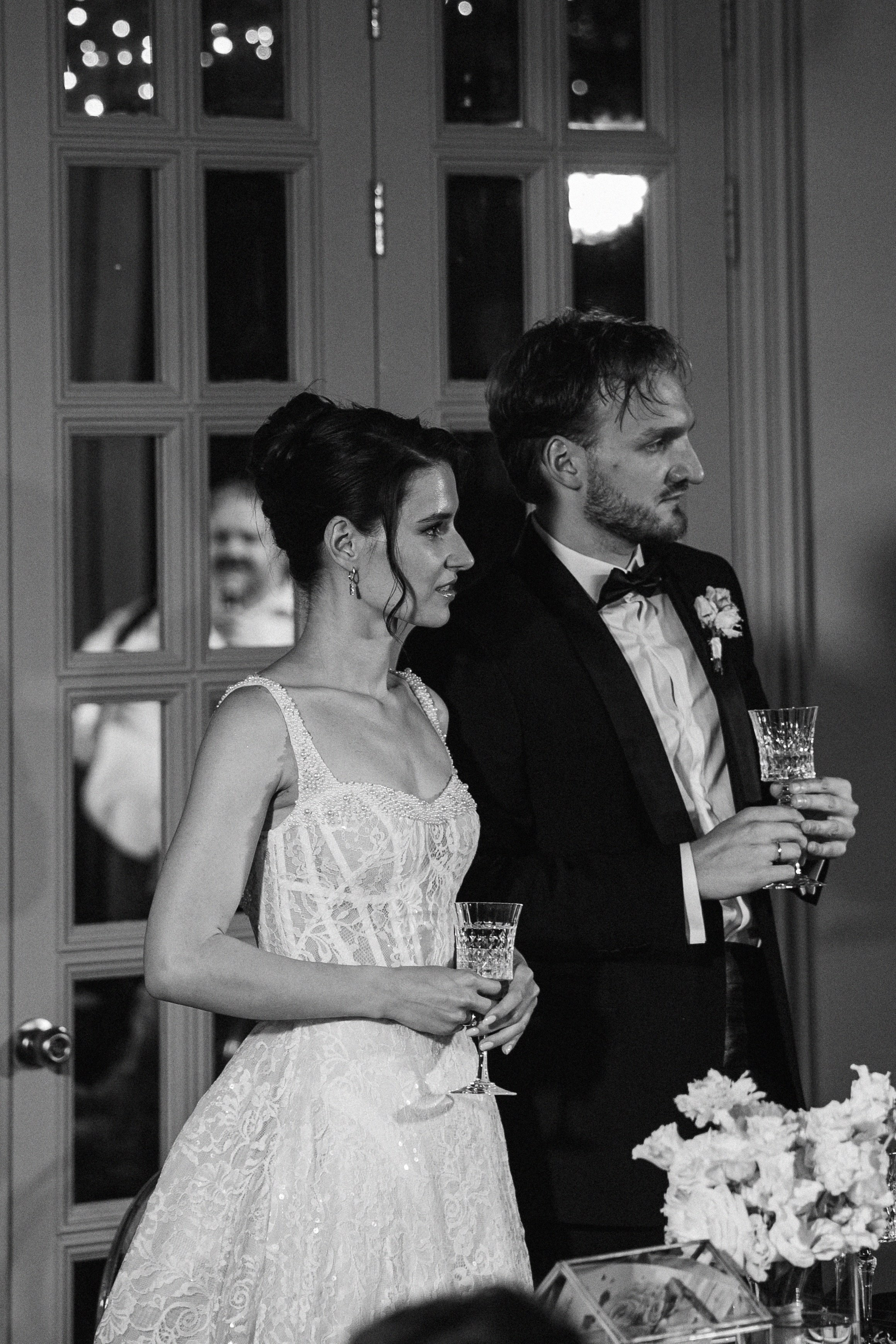 Свадебный ужин в ресторане АРХИТЕКТОР. Свадебный фотограф Москва