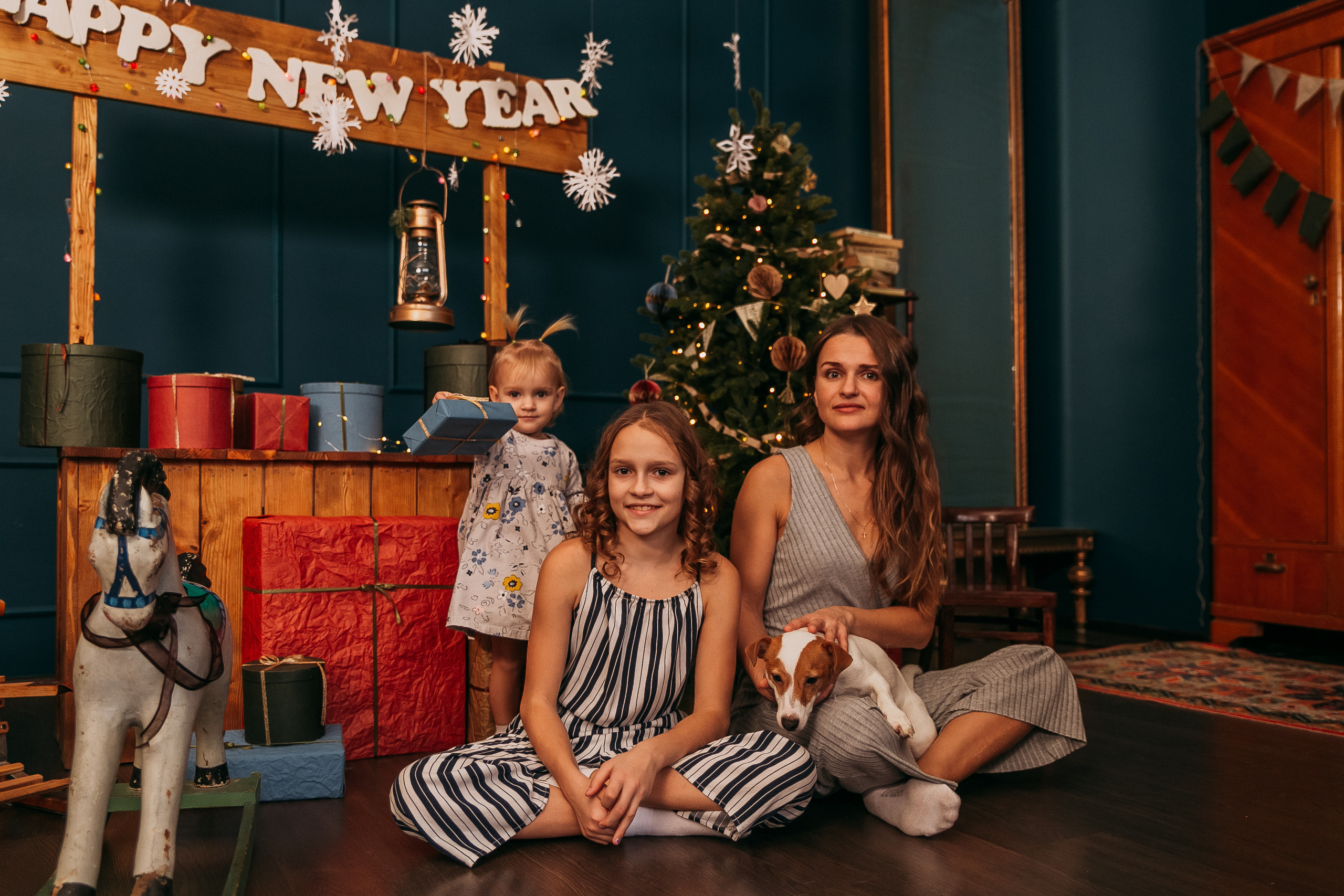 Новогодняя фотосессия. Семейный фотограф в Санкт-Петербурге Ульяна Лукина
