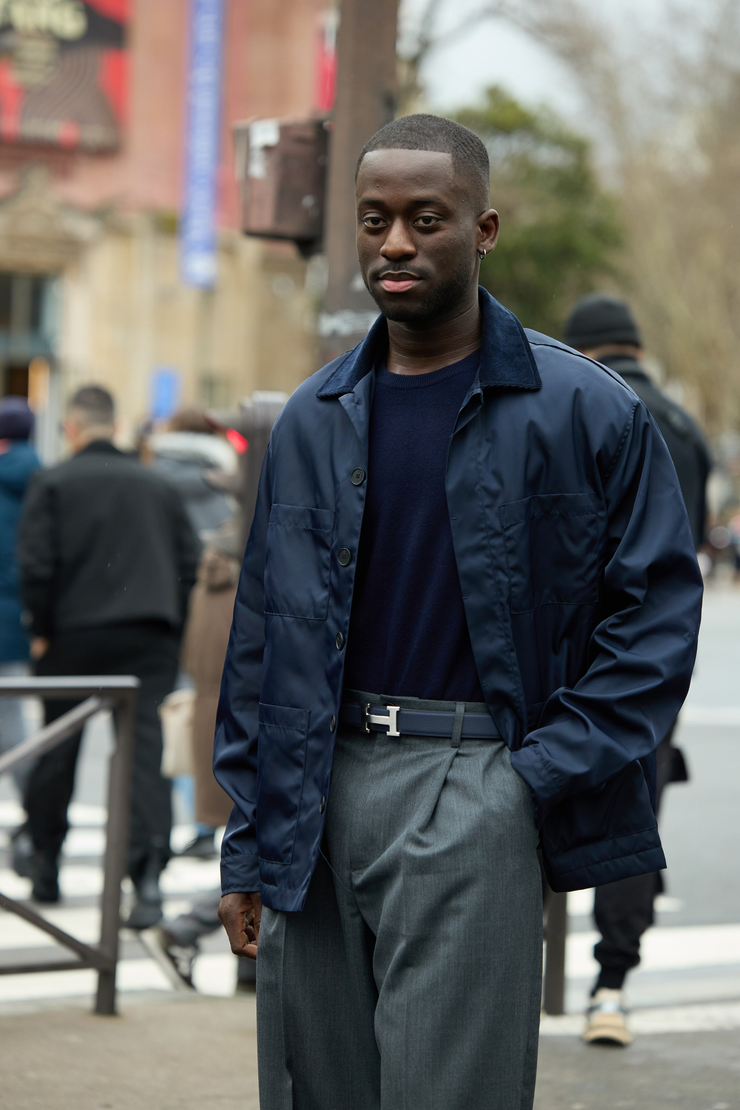 PFW MENSWEAR FALL/WINTER 25/26 HERMES. Photographer in Milan Ivan Goncharov