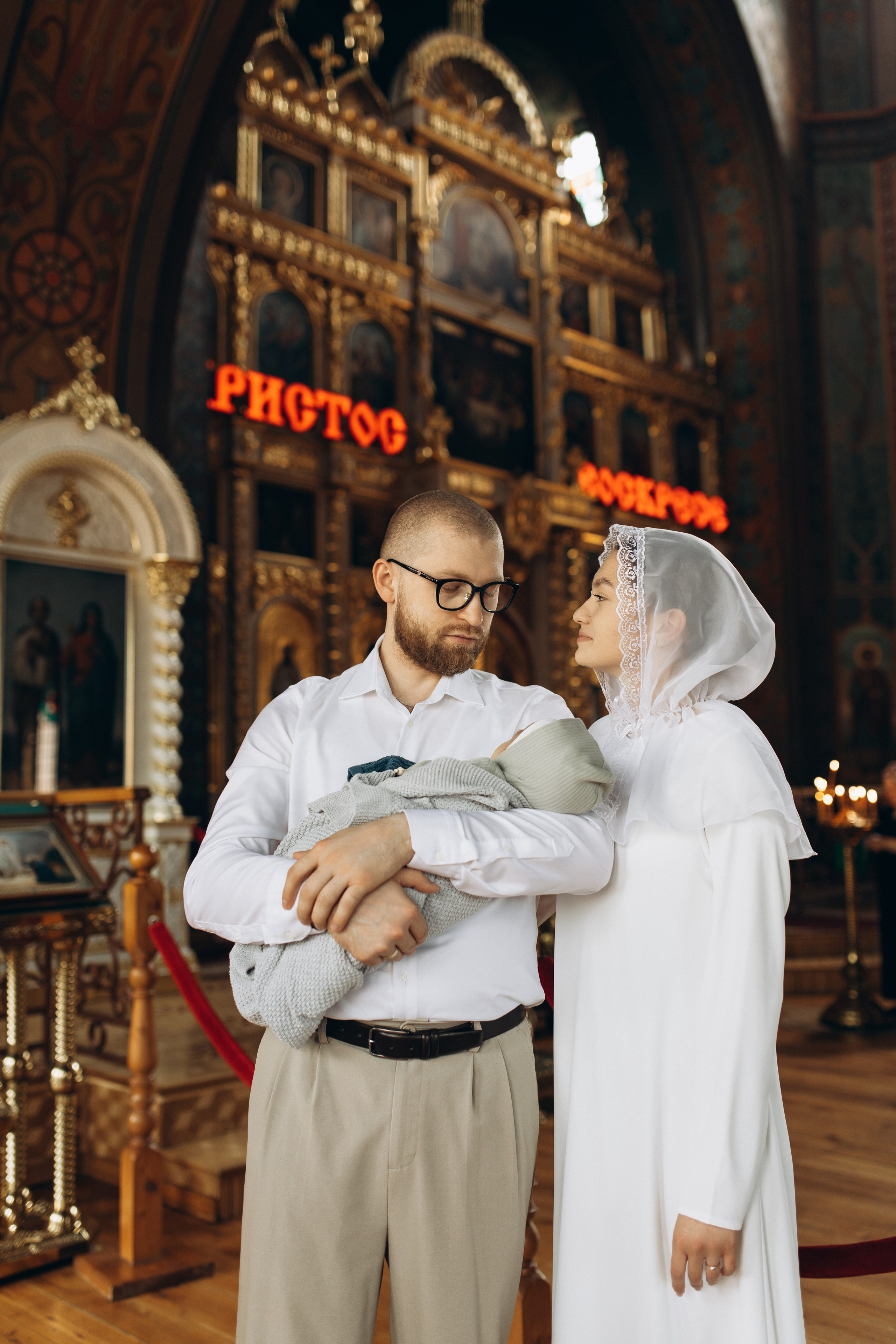 Крещение Лёвы. Самый теплый фотограф в Краснодаре Рябоконь Ксения