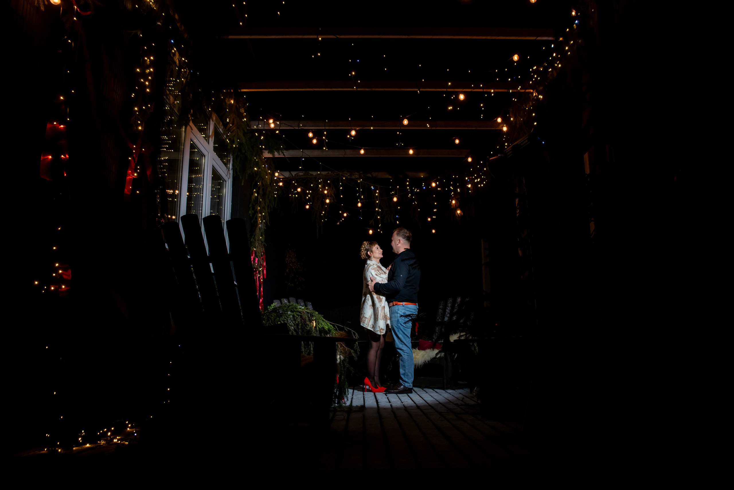 Новогодняя Лав стори. Фотограф Крещение Венчание Москва