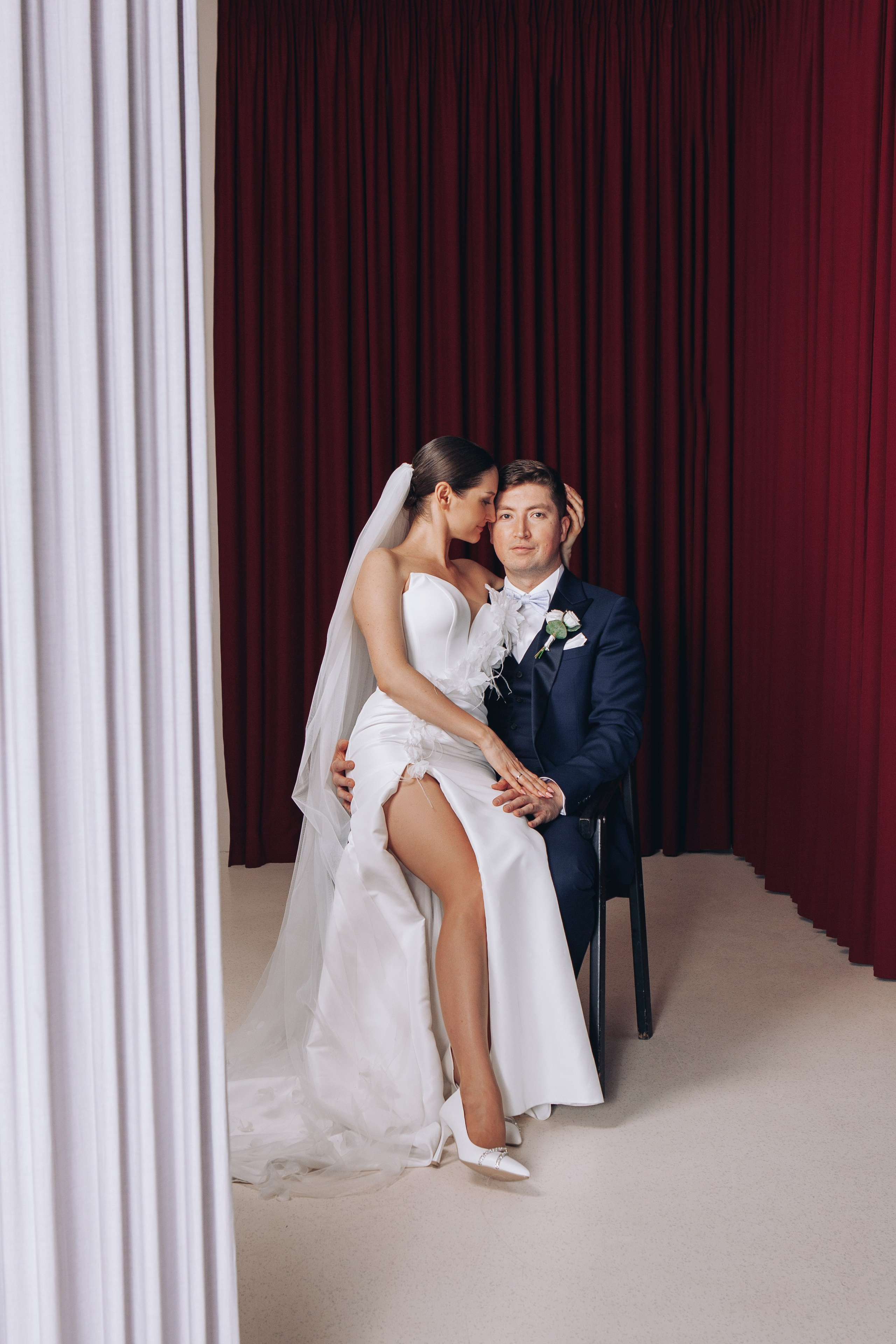 Фотосессия жениха и невесты в шипиловском загсе. Фотограф Ольга Ефремова