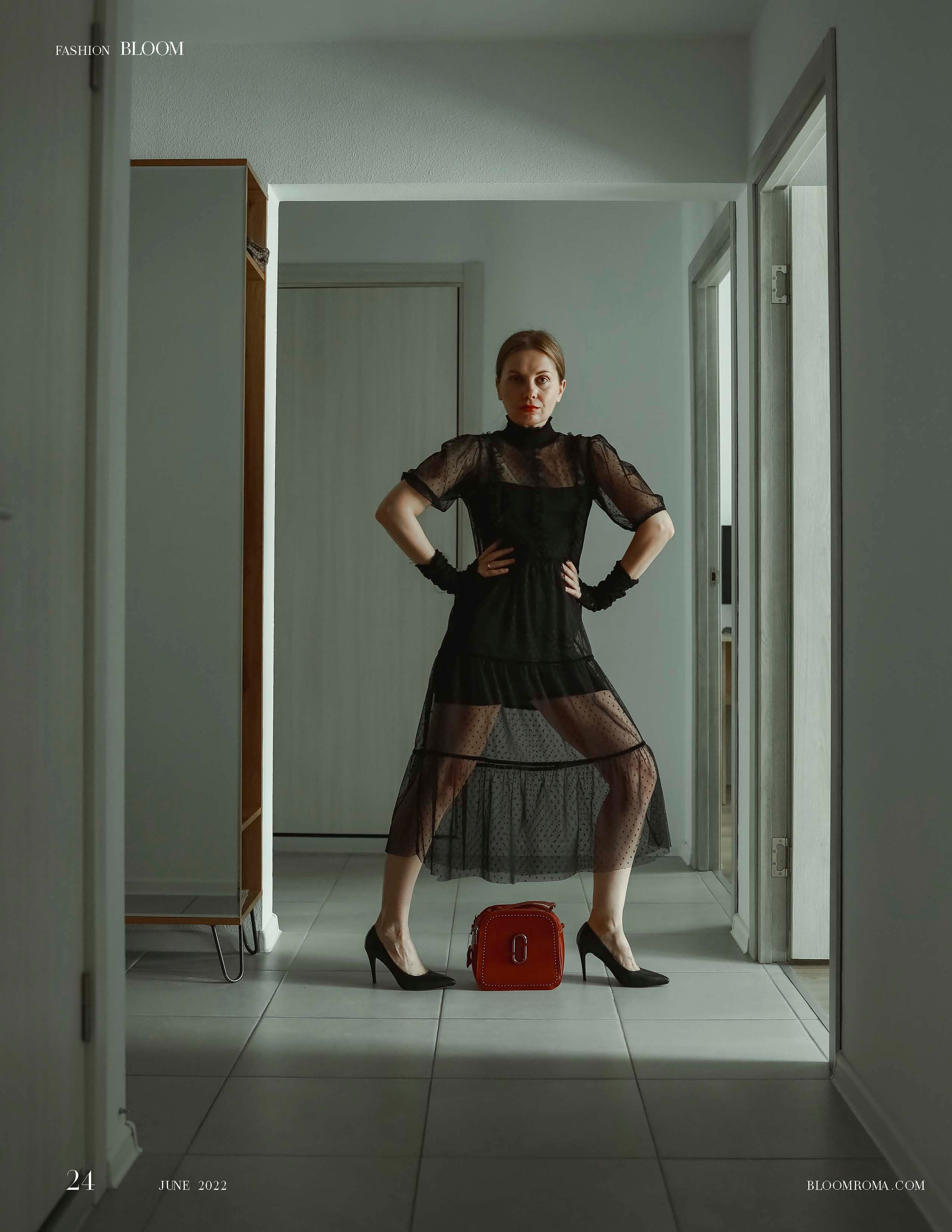 BLOOM ROMA MAGAZINE JUNE FASHION. Ангелина Богданова, междисциплинарная художница