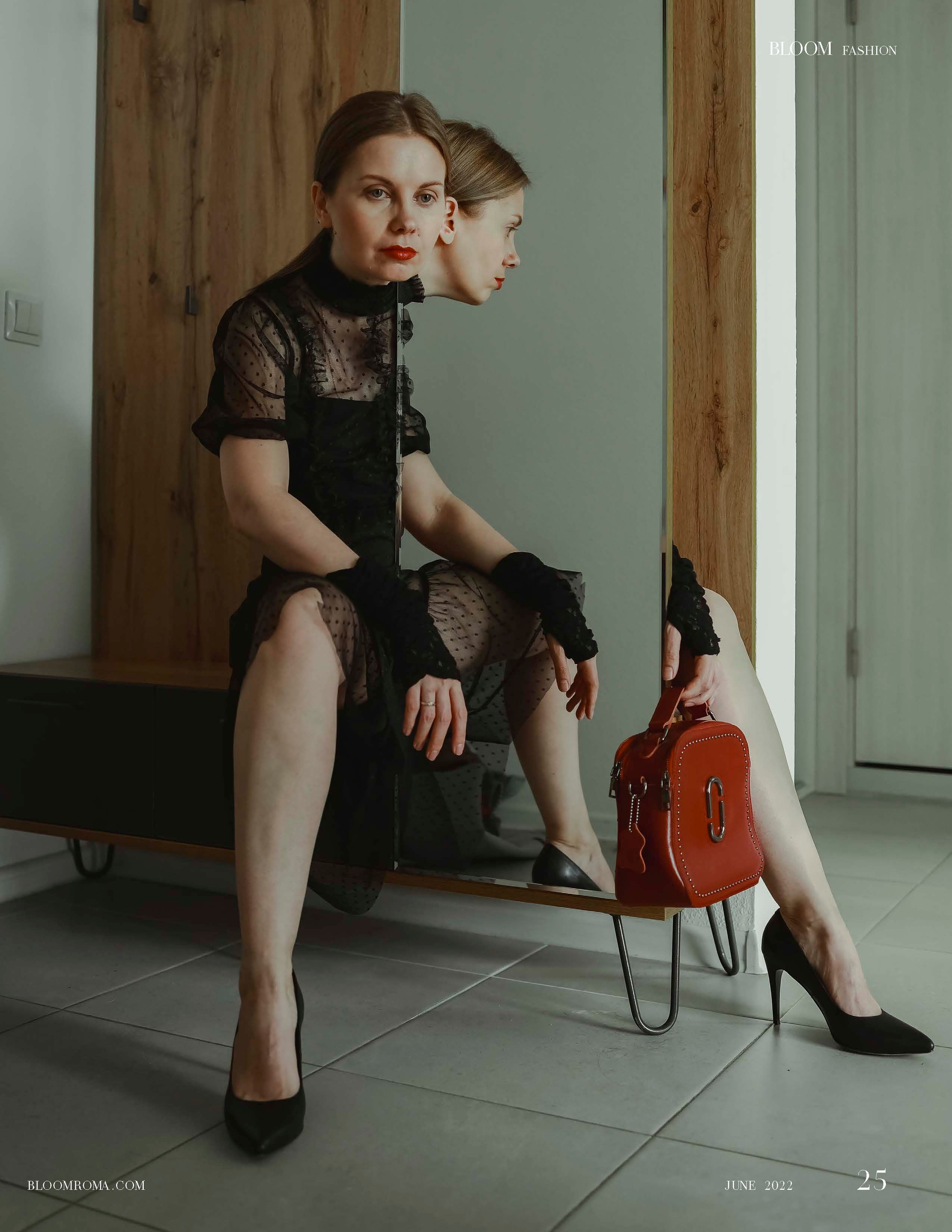 BLOOM ROMA MAGAZINE JUNE FASHION. Ангелина Богданова, междисциплинарная художница