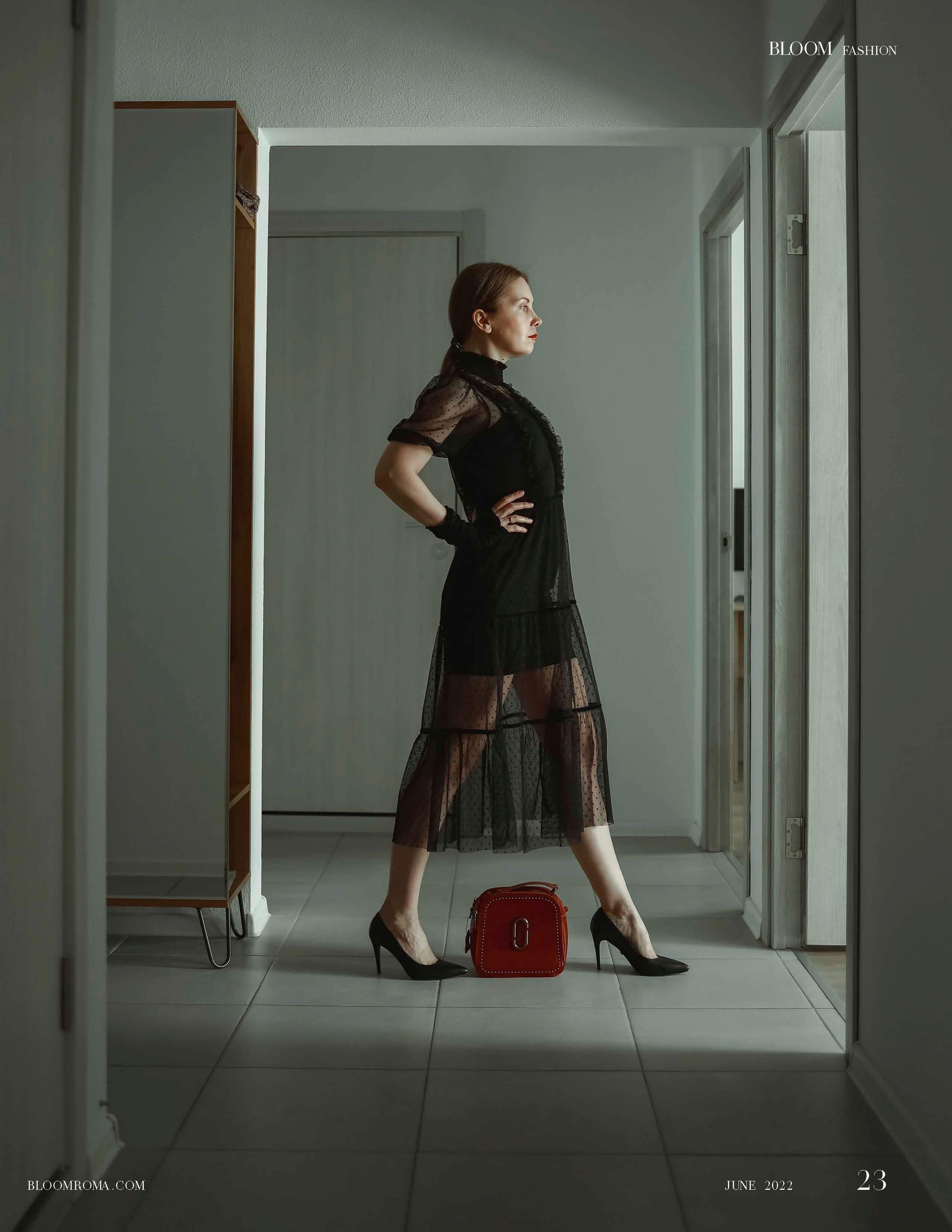 BLOOM ROMA MAGAZINE JUNE FASHION. Ангелина Богданова, междисциплинарная художница