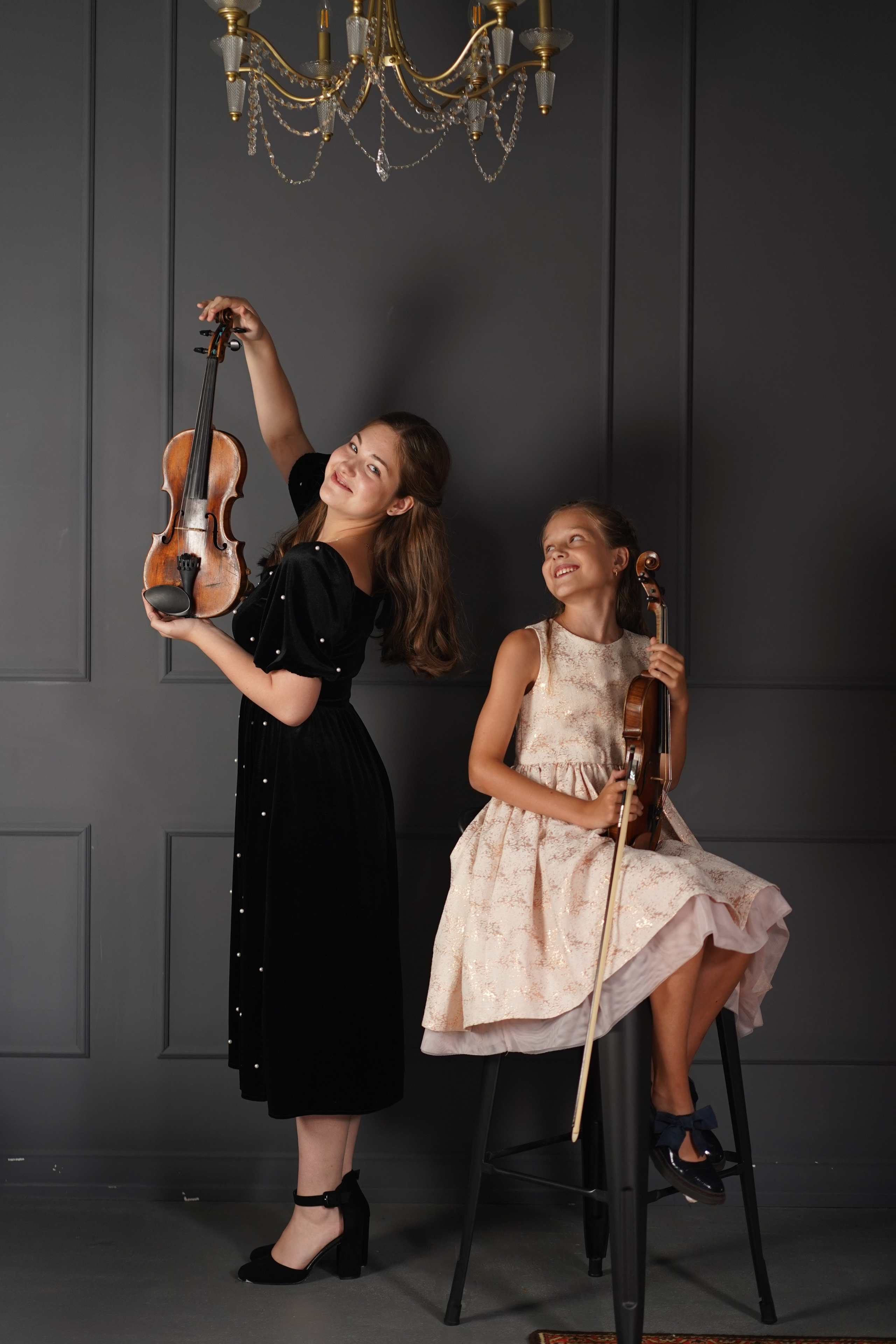 СКРИПАЧКИ. Фотограф Наталья Погодина в г. Обнинске