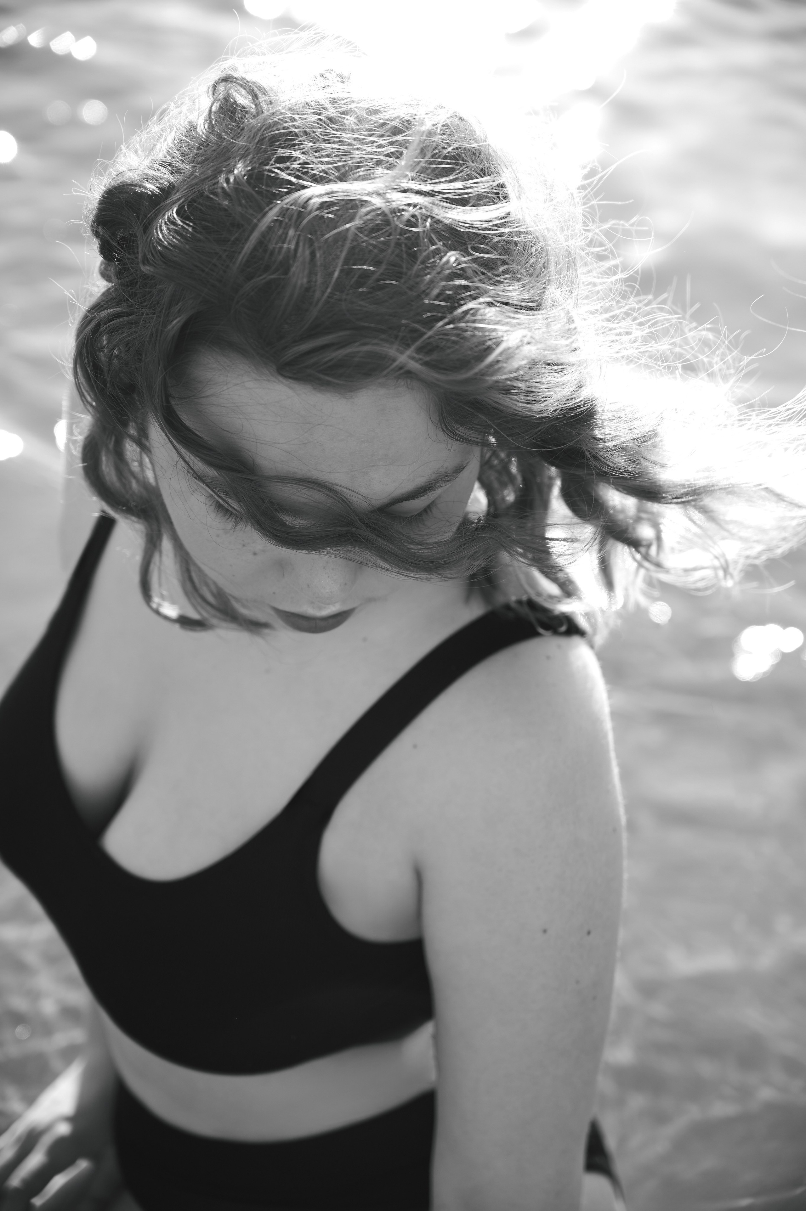 Пляжная фотосессия для модели Есения. Портретный, fashion фотограф в Москве Инга Сергеева