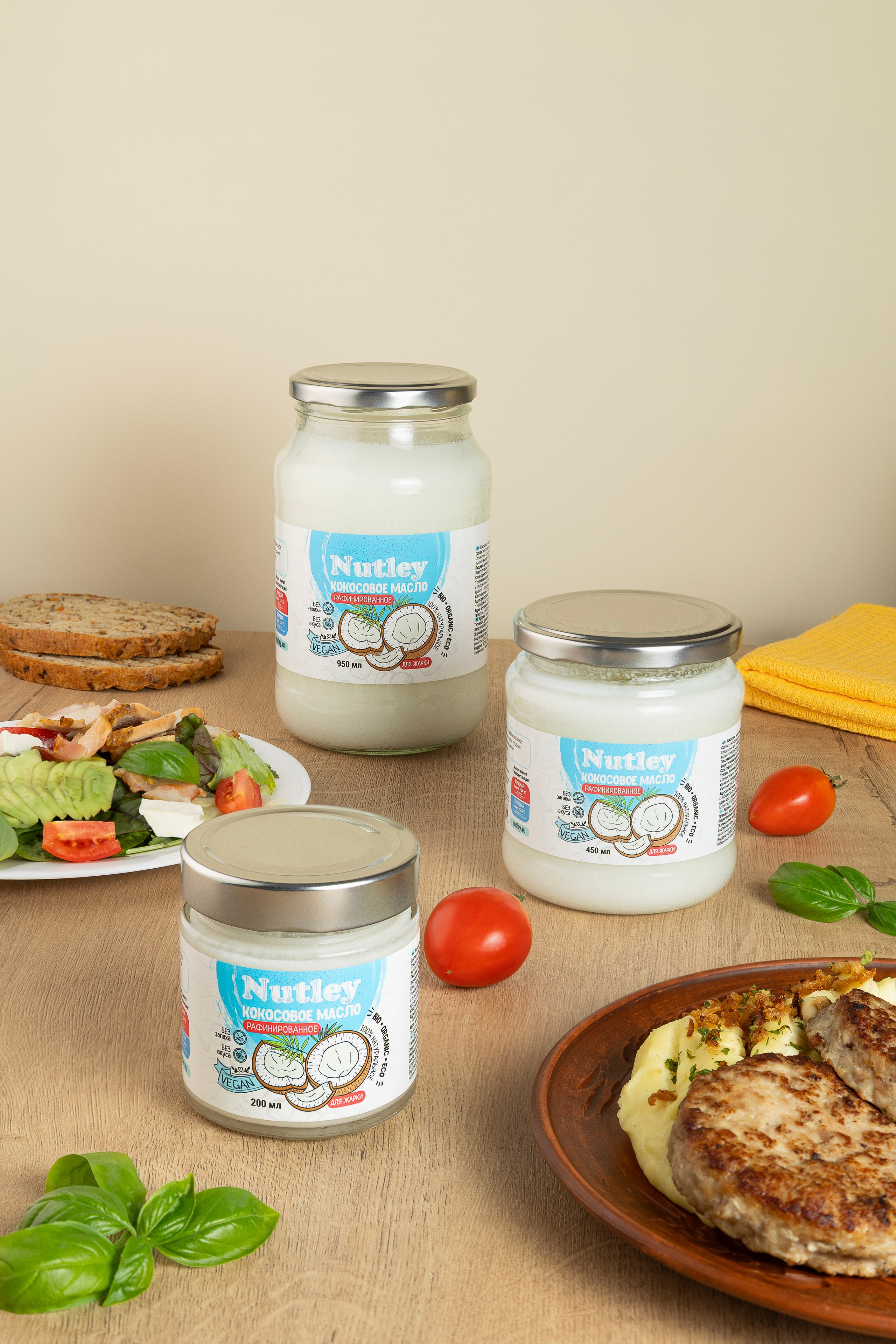 Съемка масла ГХИ для маркетплейс, бренд WellFoods. Предметный и фуд-фотограф Лариса Андреева г. Набережные Челны