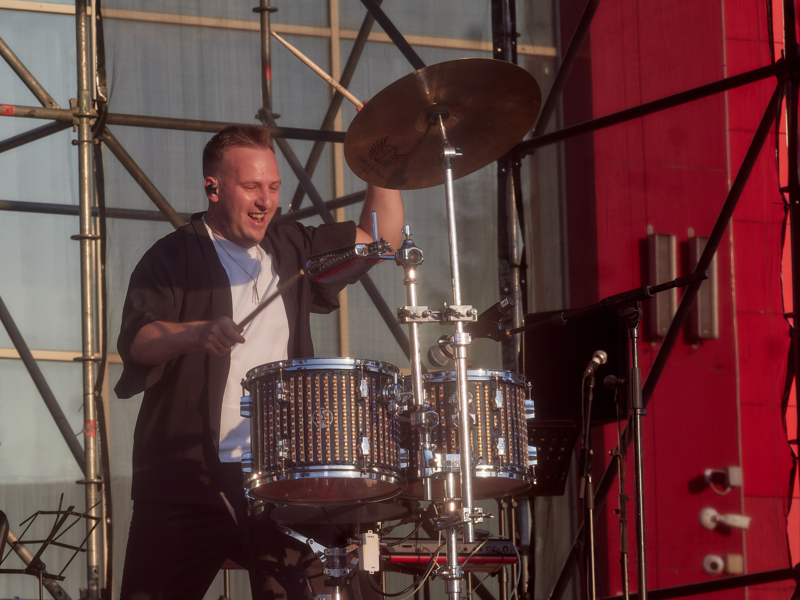 День города Айвазовский Оркестра и шоу барабанщиков. Семейный и детский фотограф в Междуреченск Олег Бамбульский