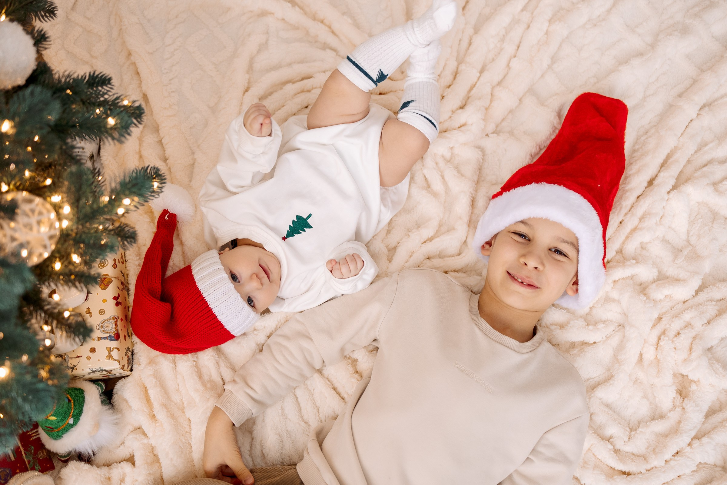 Домашняя Новогодняя история. Семейный Фотограф в Москве Евгения Симоненко