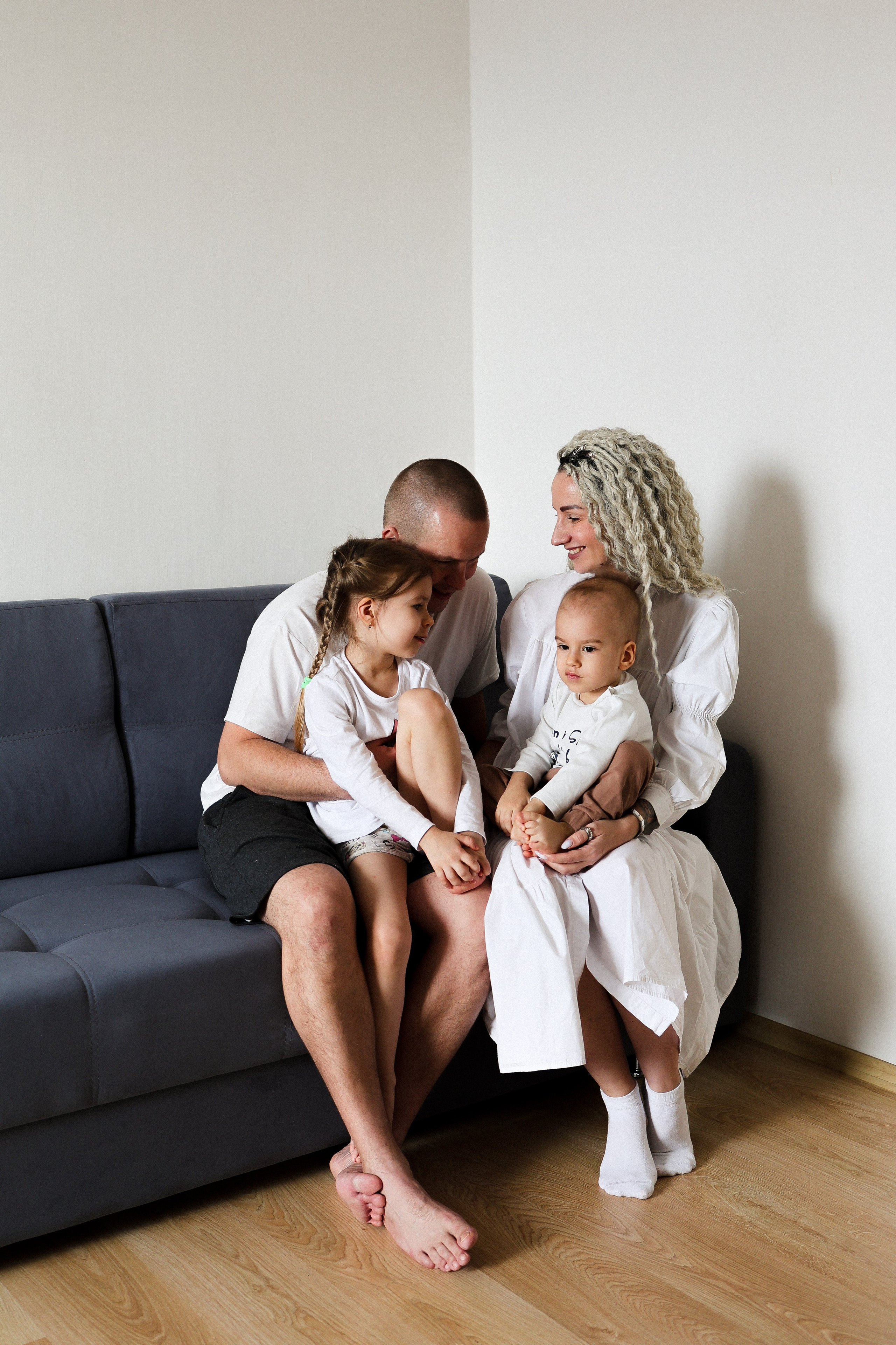 Семья Коркиных. Фотограф Сарбиназ Мустафина в Казани