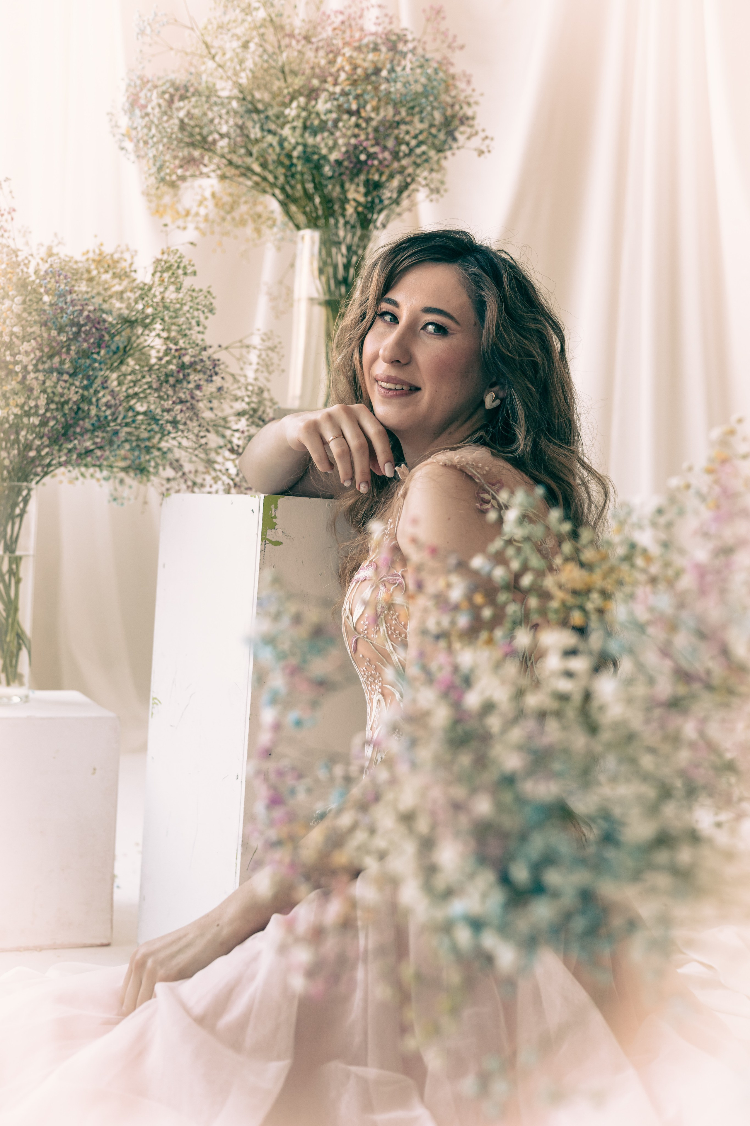 Марина. Фотодень «Gypsafila». Портретный фотограф Панферова Регина г. Санкт-Петербург, г. Казань