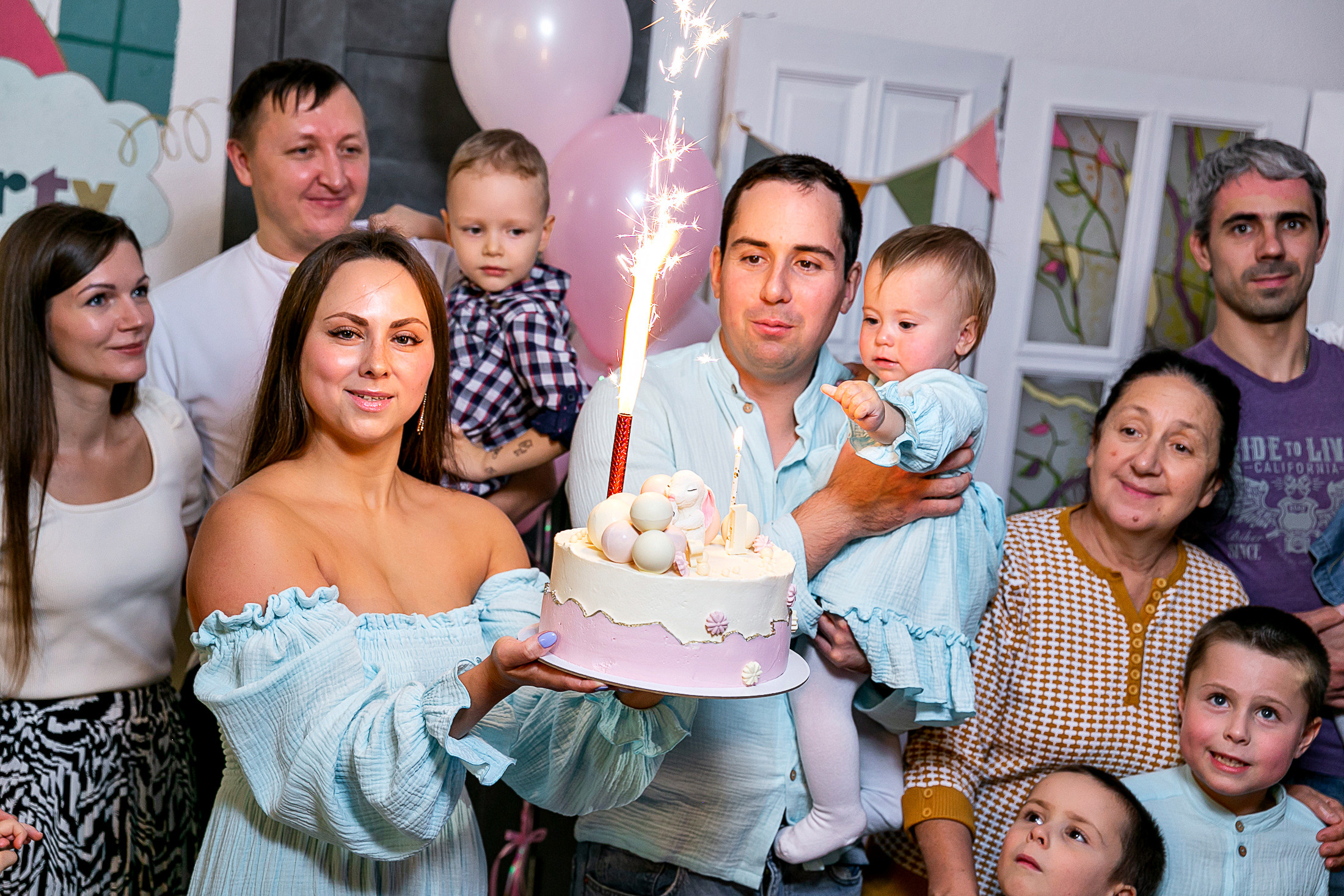 Ксении годик. Фотограф в Новосибирске Сергей Белов