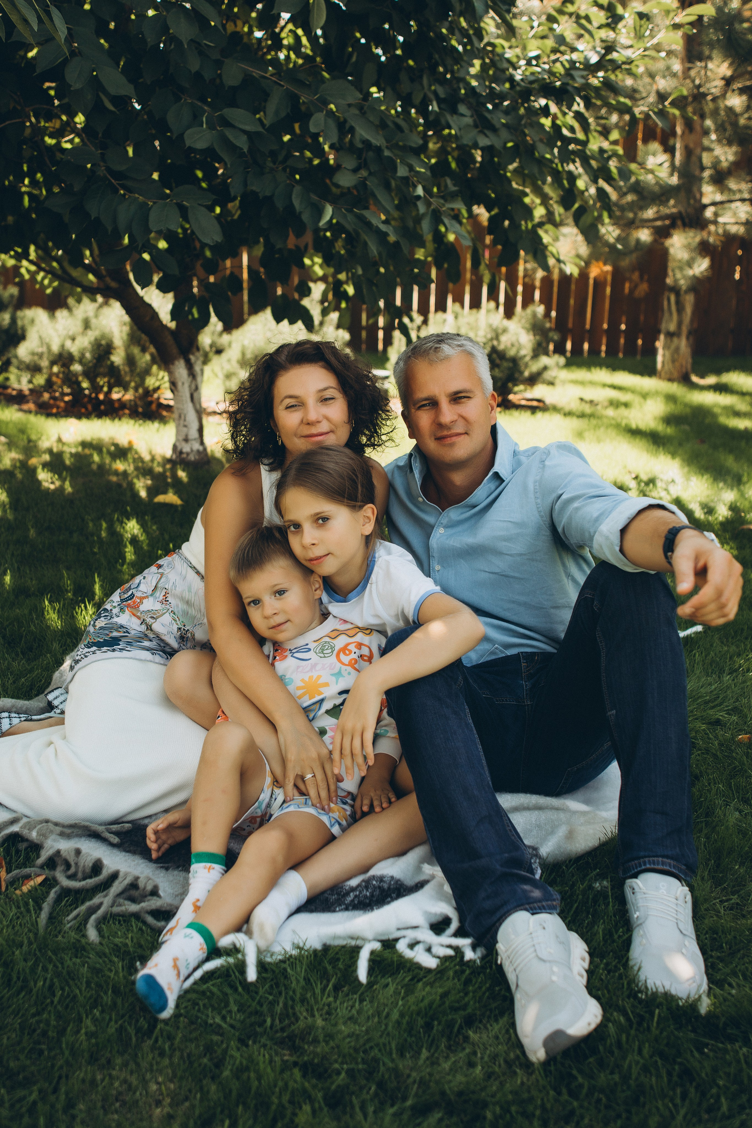 Наташа, Ренат, Лиля и Марат. Семейный фотограф и детский фотограф в Волгограде Алеся Бутакова — дет