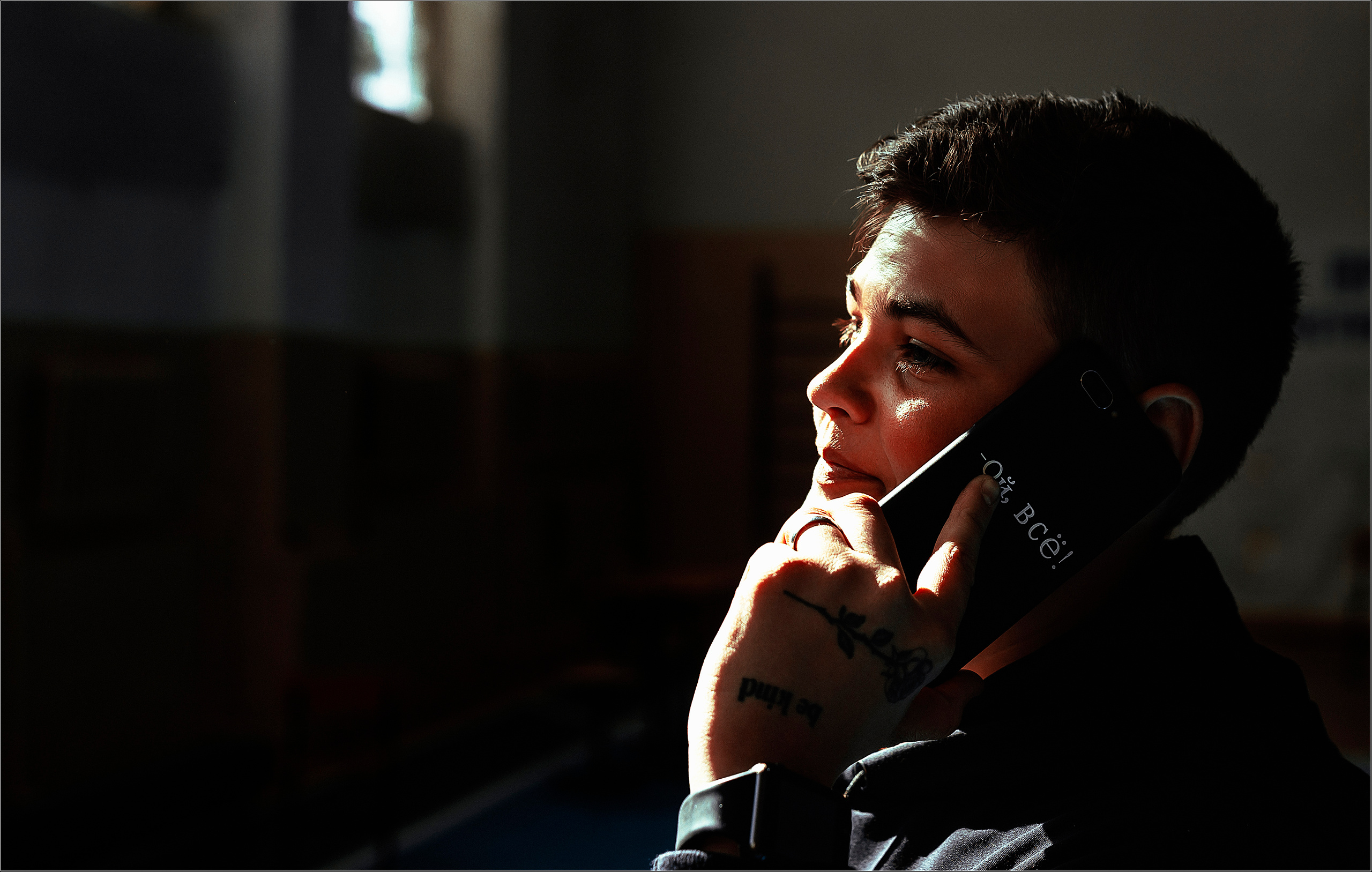 Total black. Фотограф в Каражале Руслан Панов