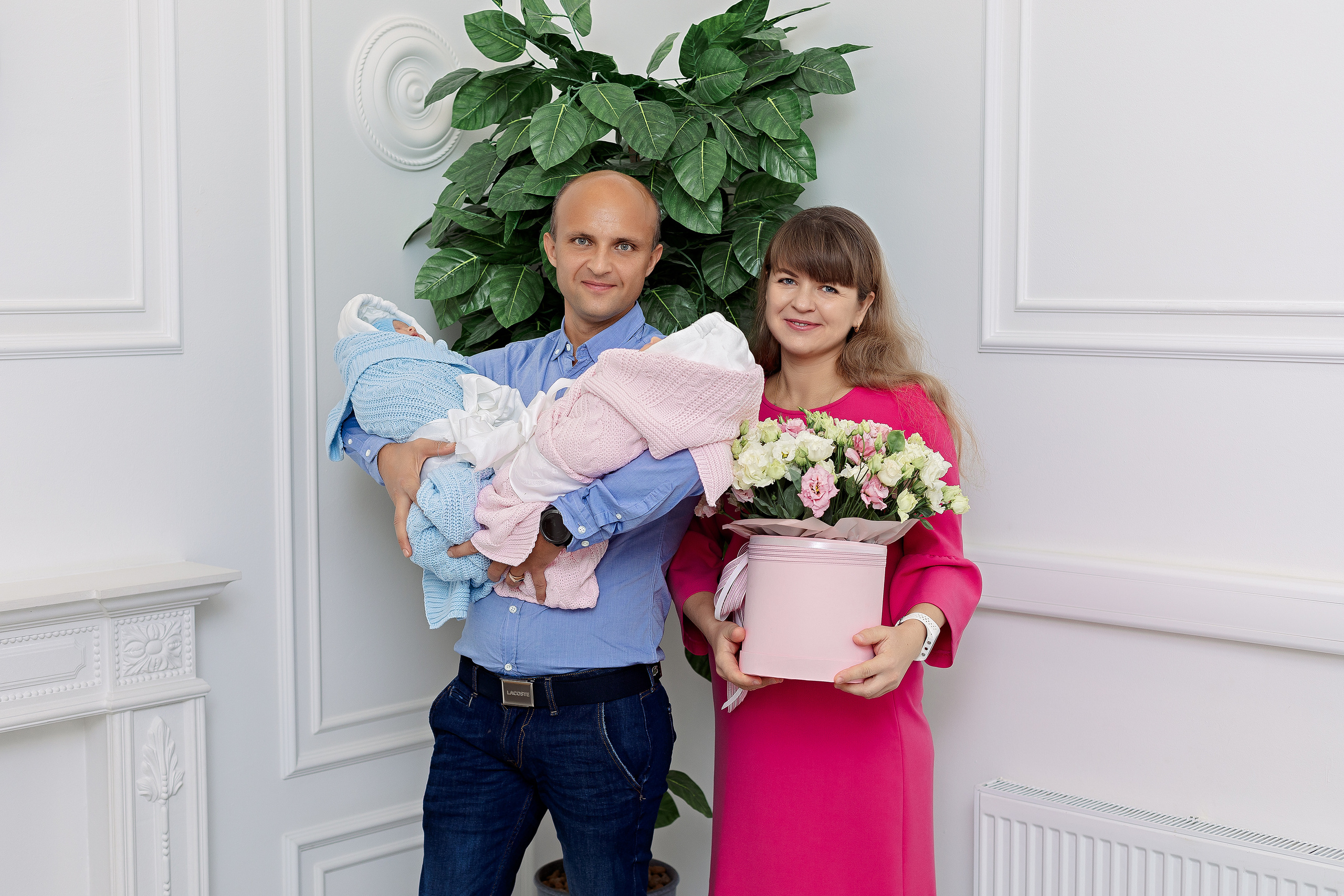 Выписка двойняшек