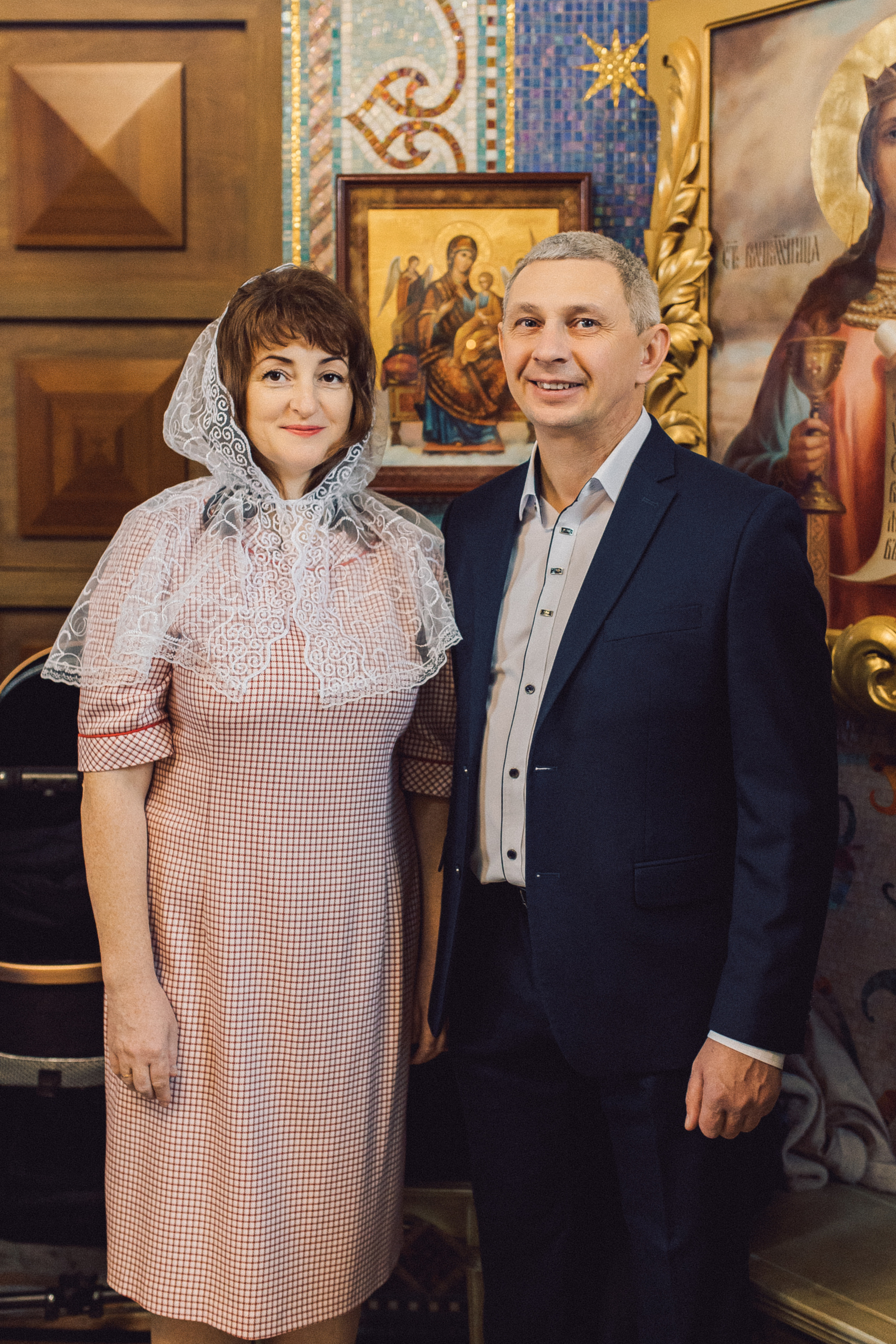 Таинство Крещения в Часовне Серафима Саровского