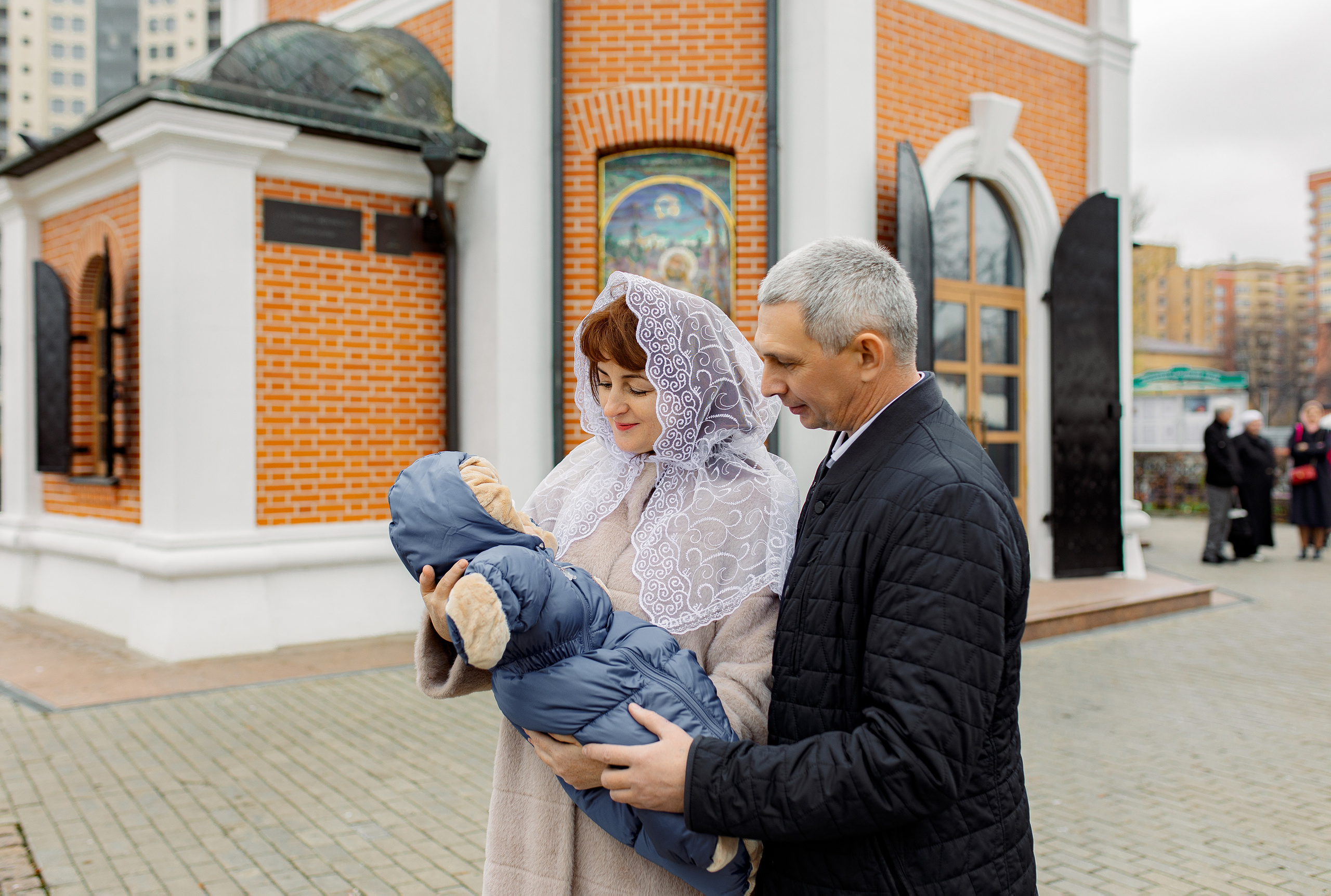 Таинство Крещения в Часовне Серафима Саровского