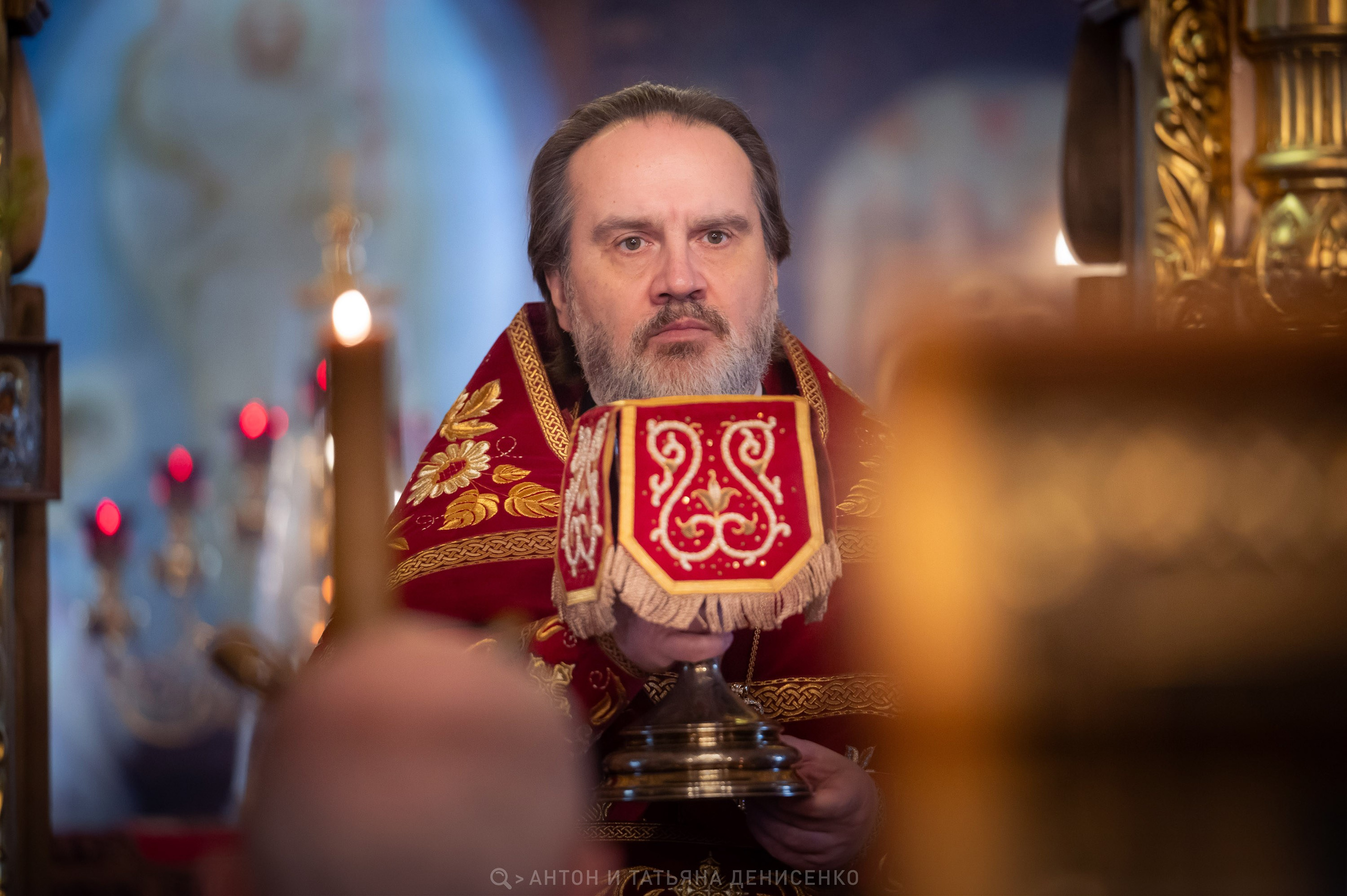 Храм Преображения Господня в Богородском. Антипасха. Антон и Татьяна Денисенко — В храме