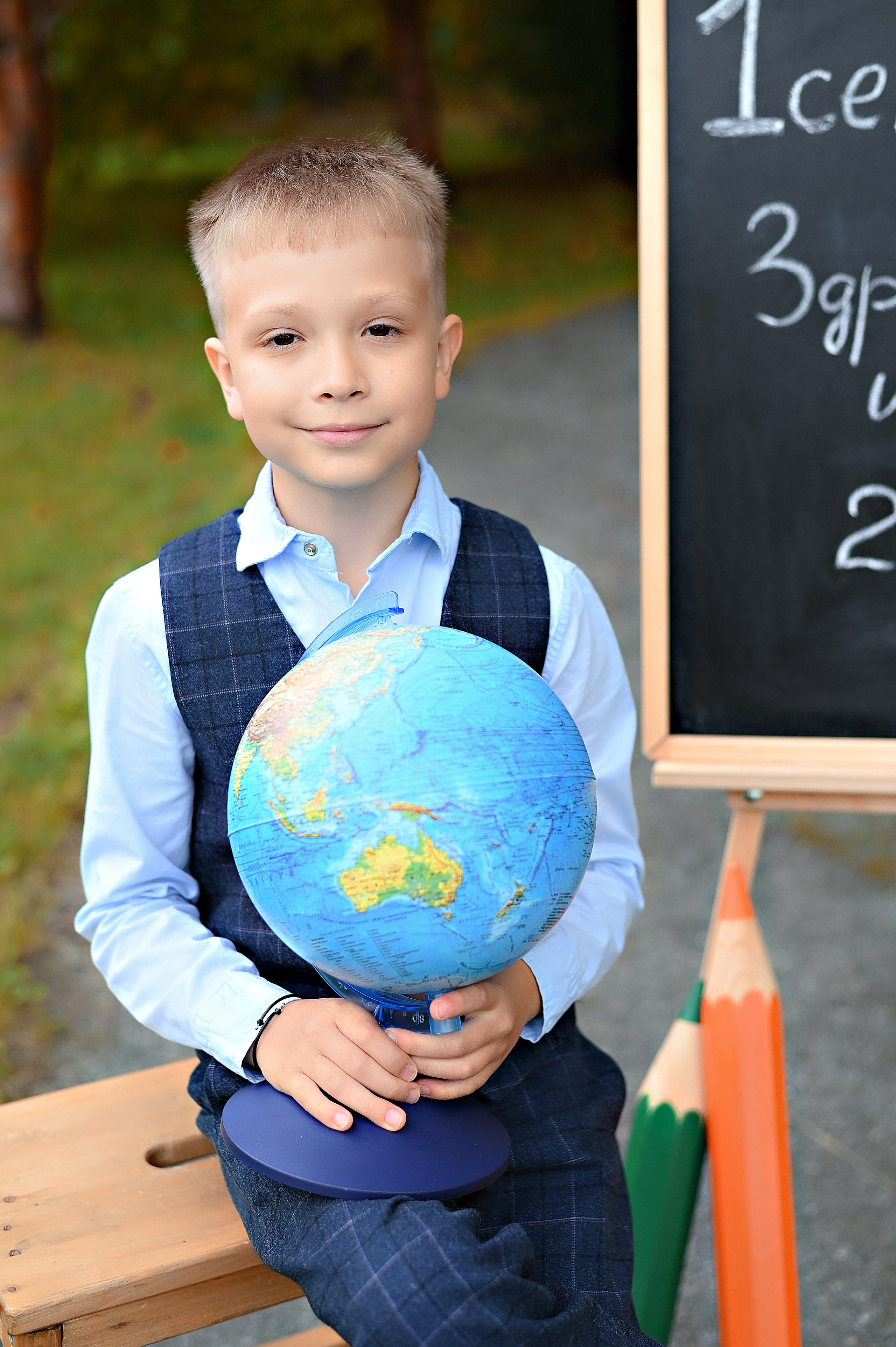 Школьная фотосессия «1 сентября». Фотограф новорожденных, семейный, женский фотограф Сургут Юлия Шумкова