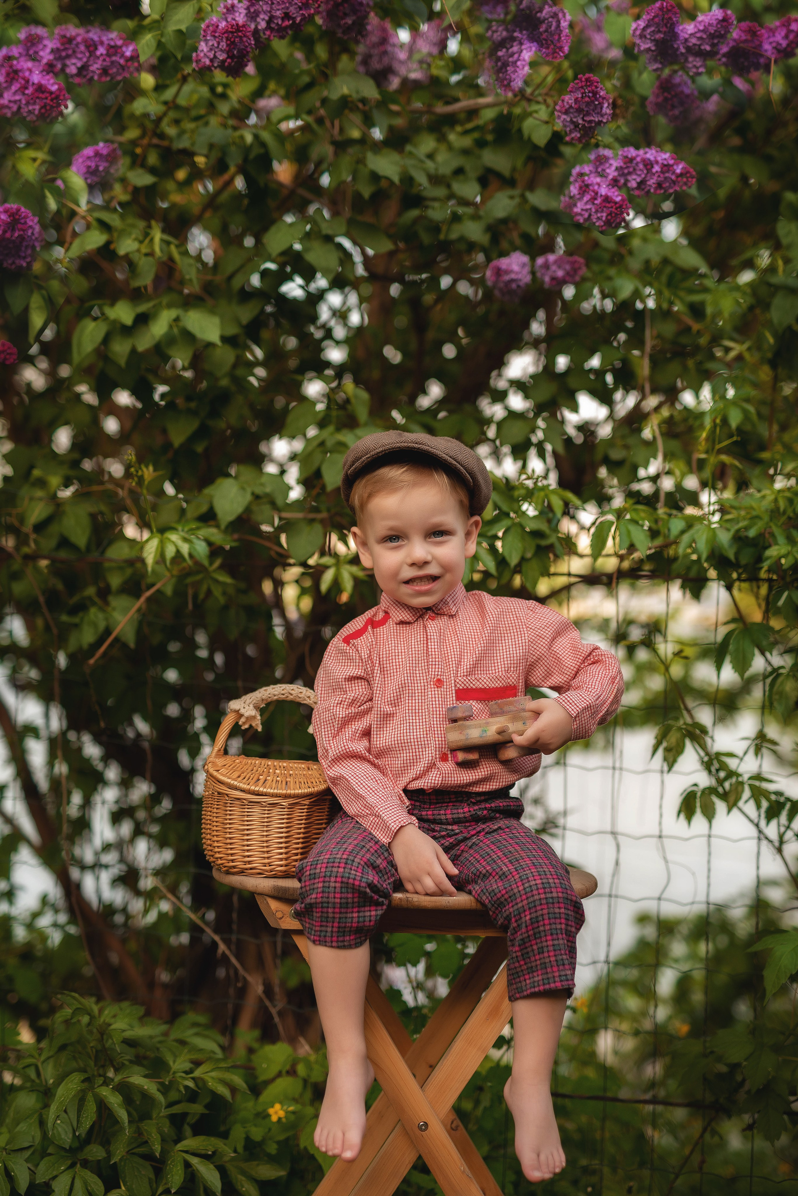 Фотосессия в сирени. Семейный, детский фотограф в Воронеже Анна Никитина
