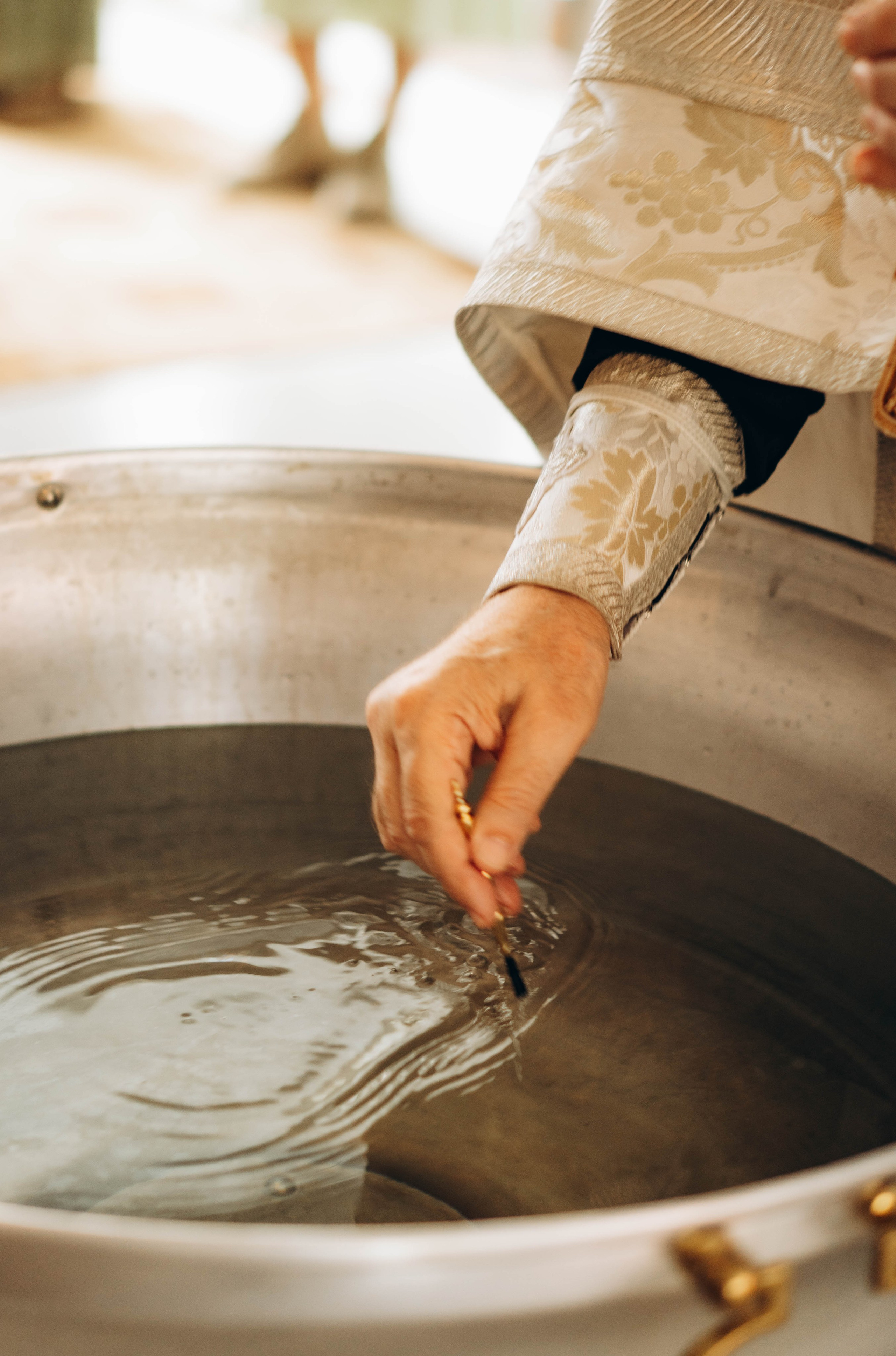 Крещение Миропии Лихов переулок ПСТГУ. Фотограф Москва Валерия Веденина