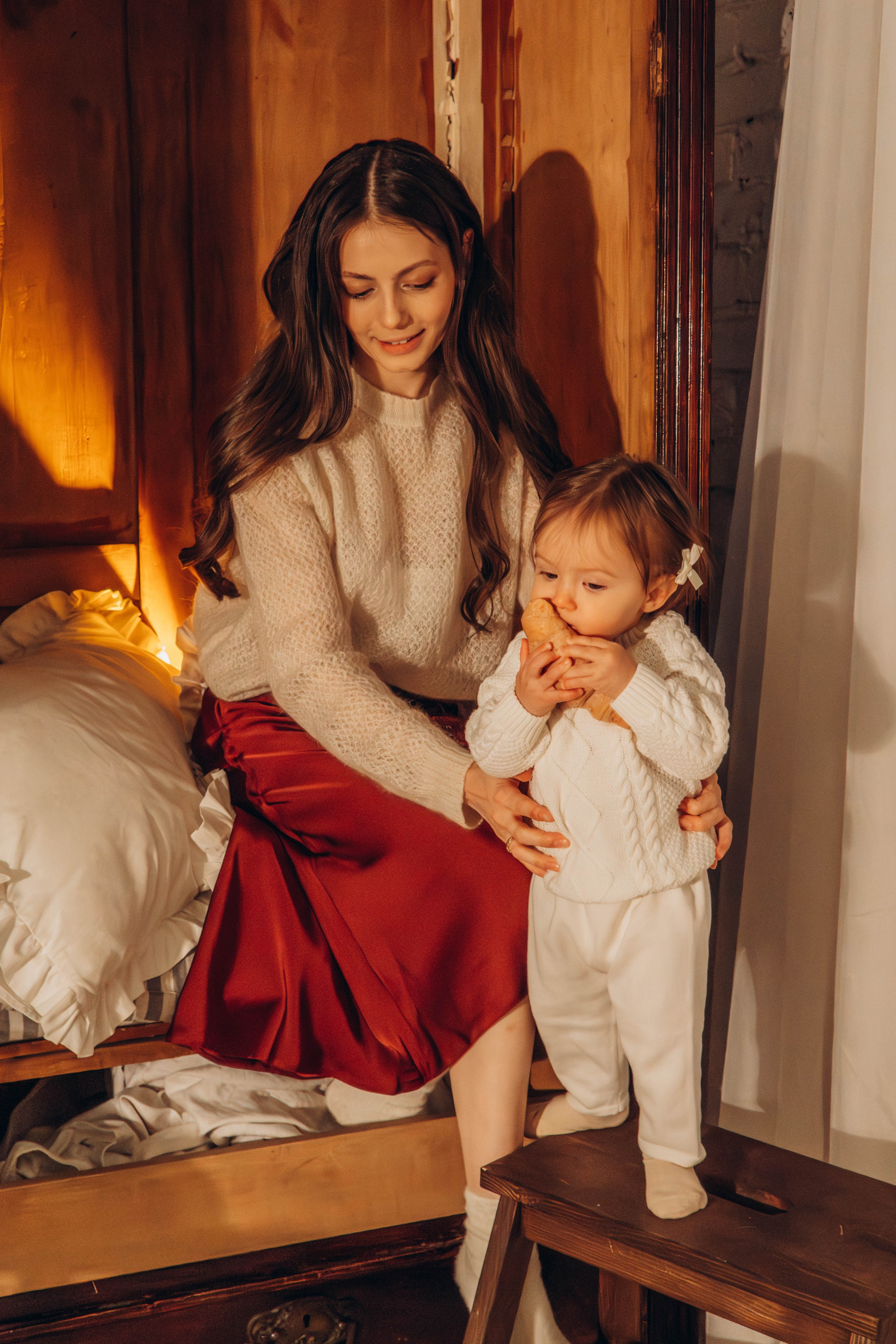 Анастасия и Мира. Студия «Мох». Фотограф Москва Валерия Веденина