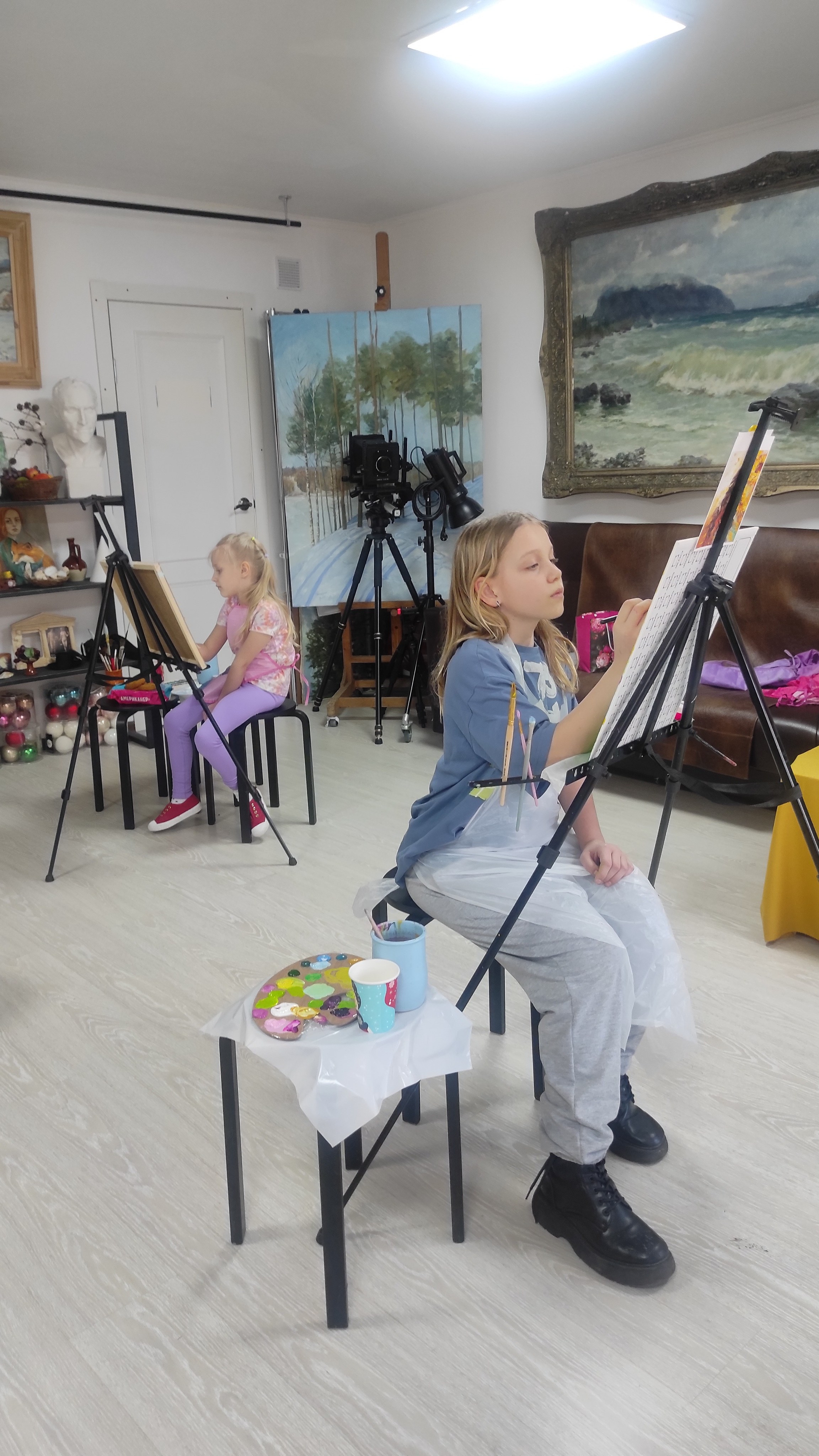 Подростки и дети постарше. Арт-вечеринки и мастер-классы в Москве для взрослых и детей