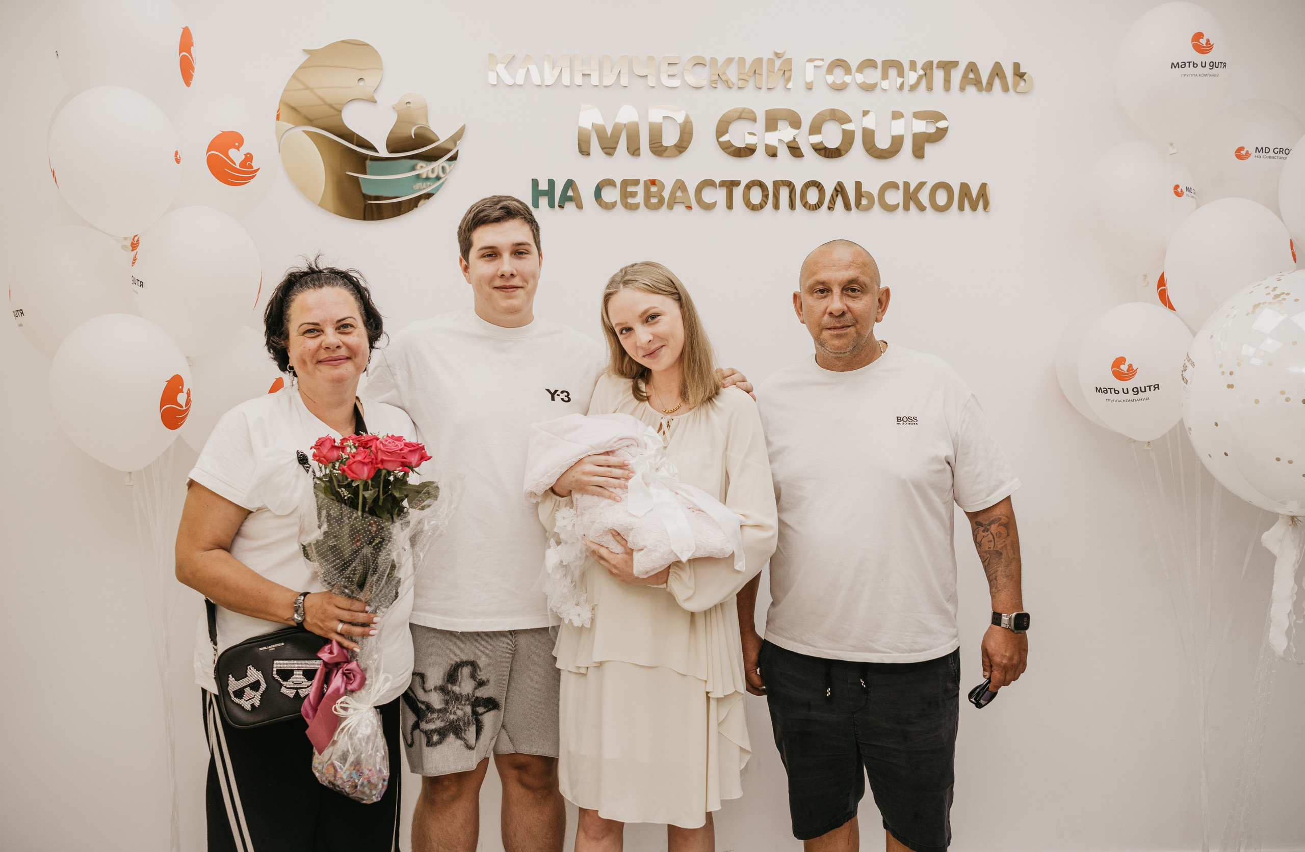 Выписка Виктории. Мать и дитя. Фотограф на выписку из роддома в Москве и МО
