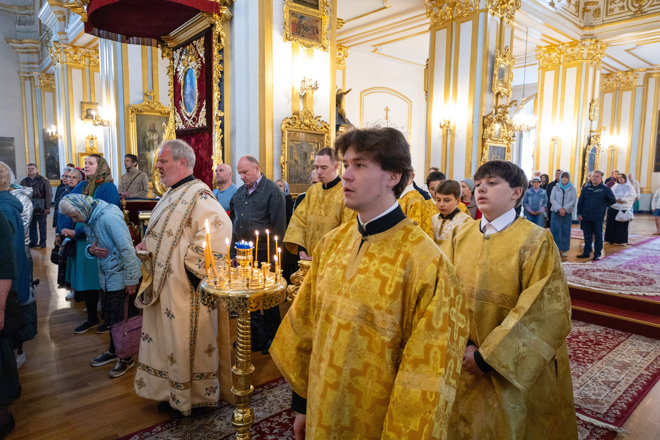 НЕДЕЛЯ 4-Я ПО ПЯТИДЕСЯТНИЦЕ. ГЛАС 3-Й. ВЛАДИМИРСКОЙ ИКОНЫ БОЖИЕЙ МАТЕРИ. НИКОЛО-БОГОЯВЛЕНСКИЙ МОРСКОЙ СОБОР