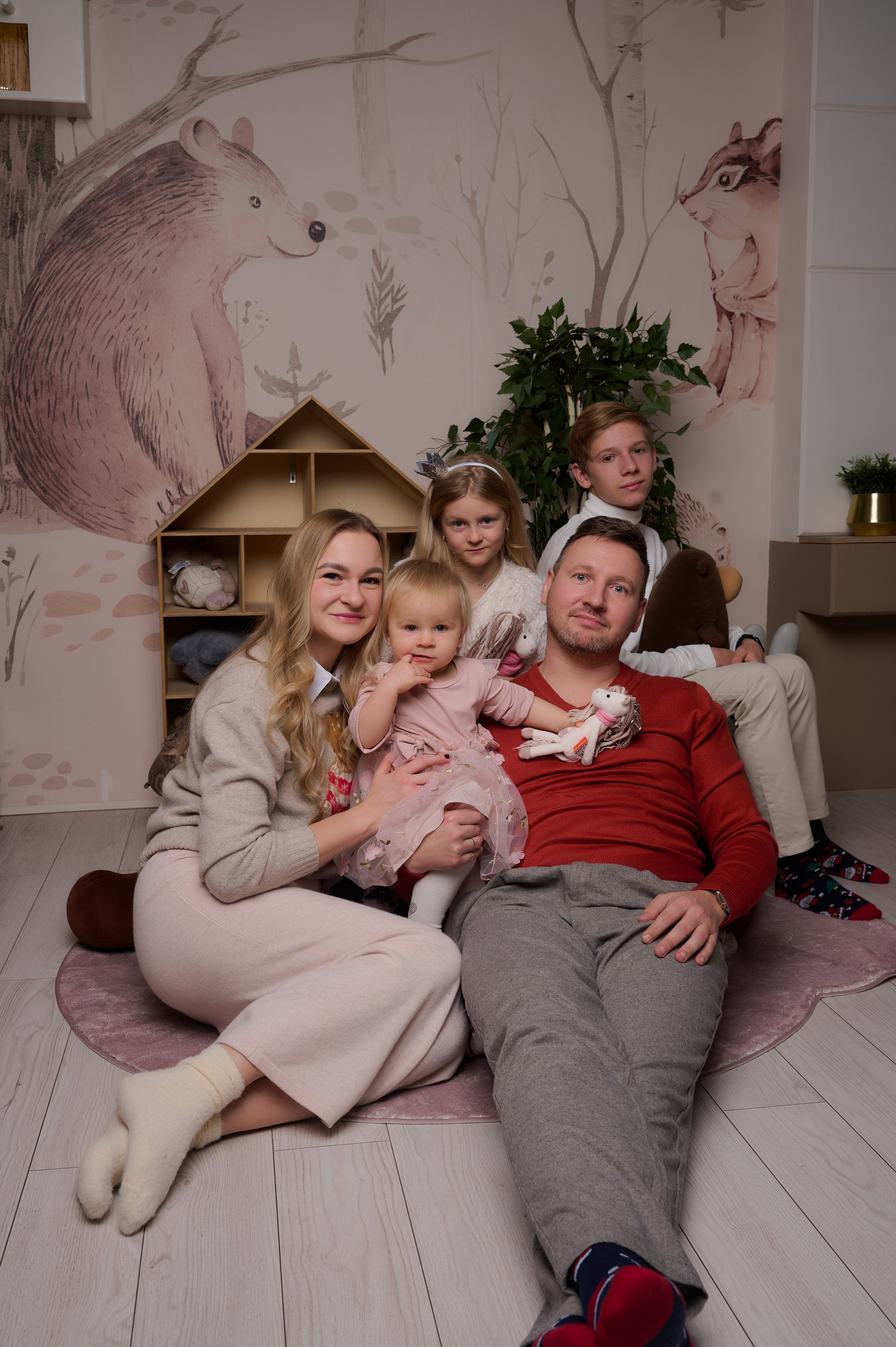 Новогодняя. Миракова Катрин — портретный и семейный фотограф в Москве