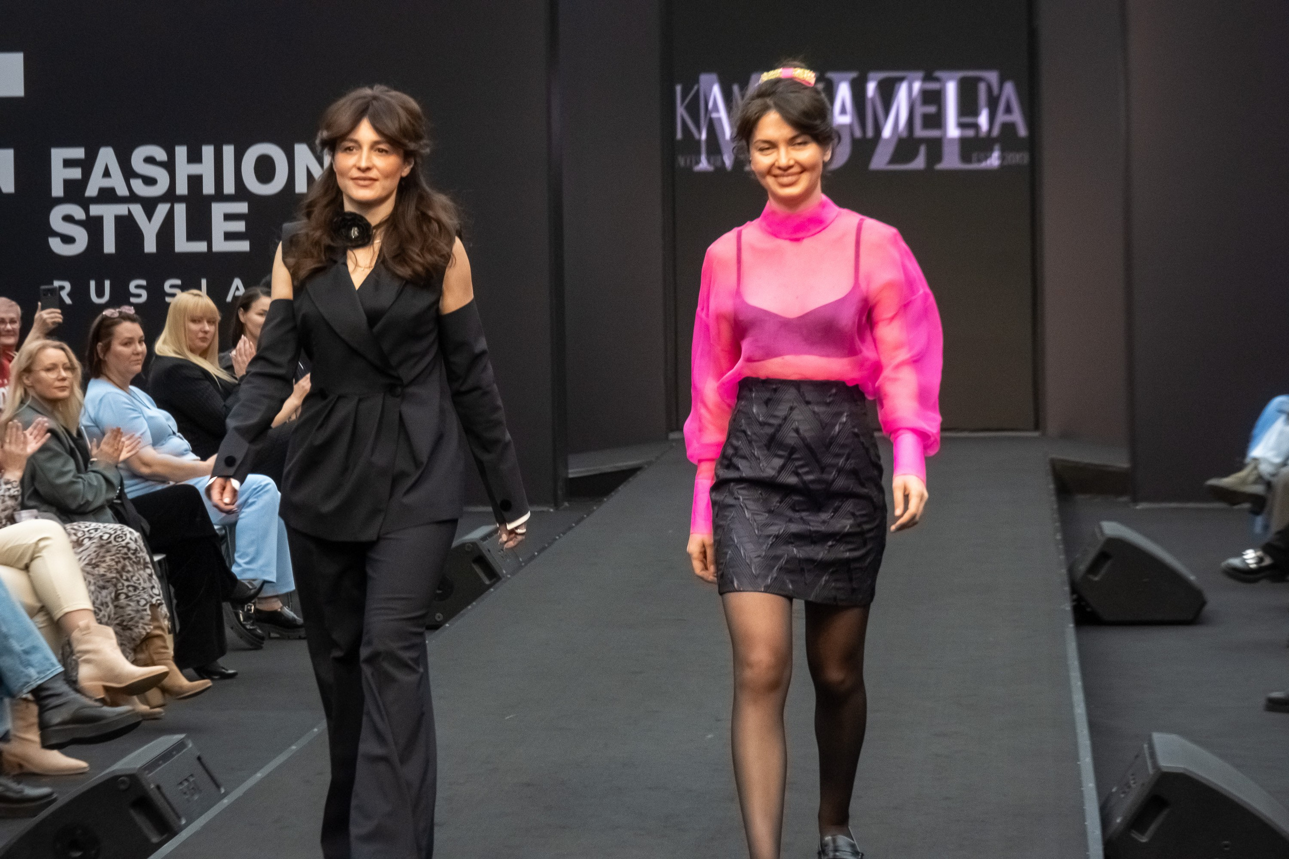 Репортажная фотосессия на выставке Fashion Stile