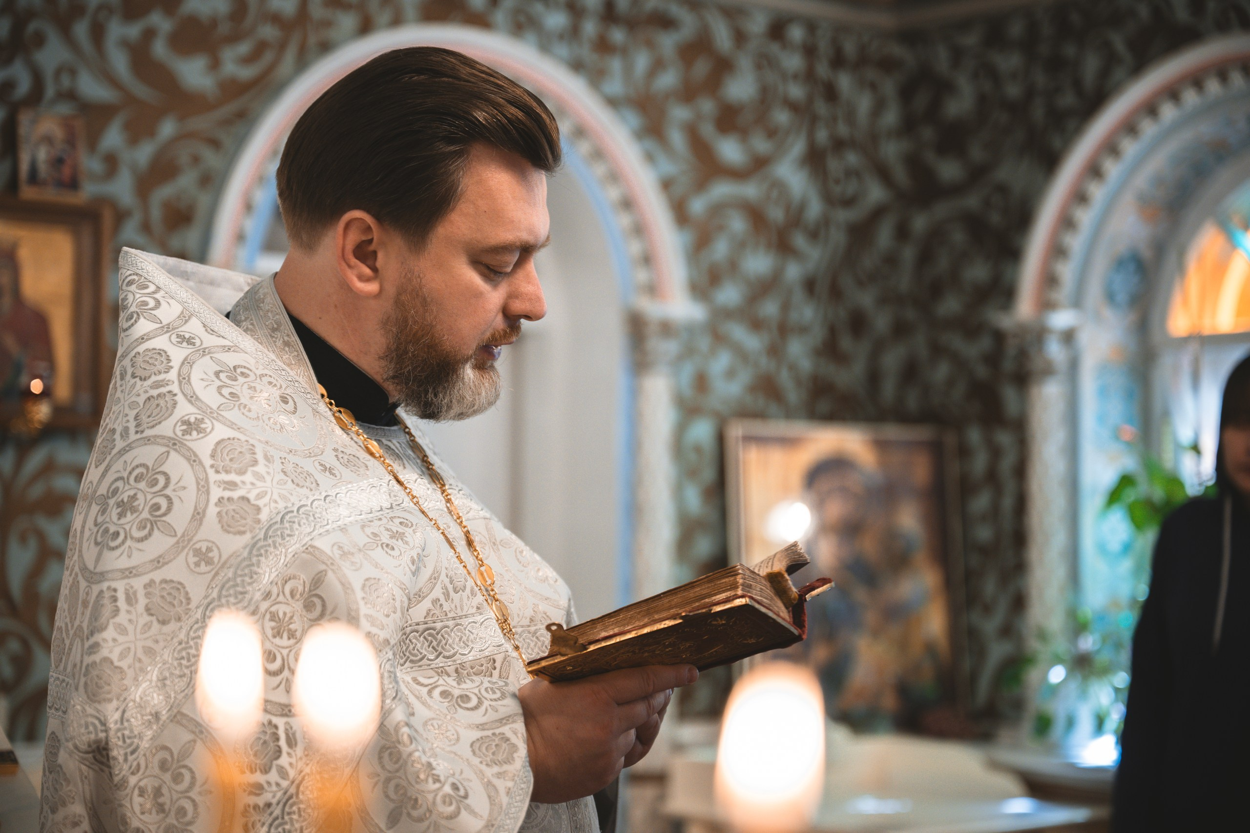 Крещение Матвея. Семейный фотограф в Москве Наталья Капитонова