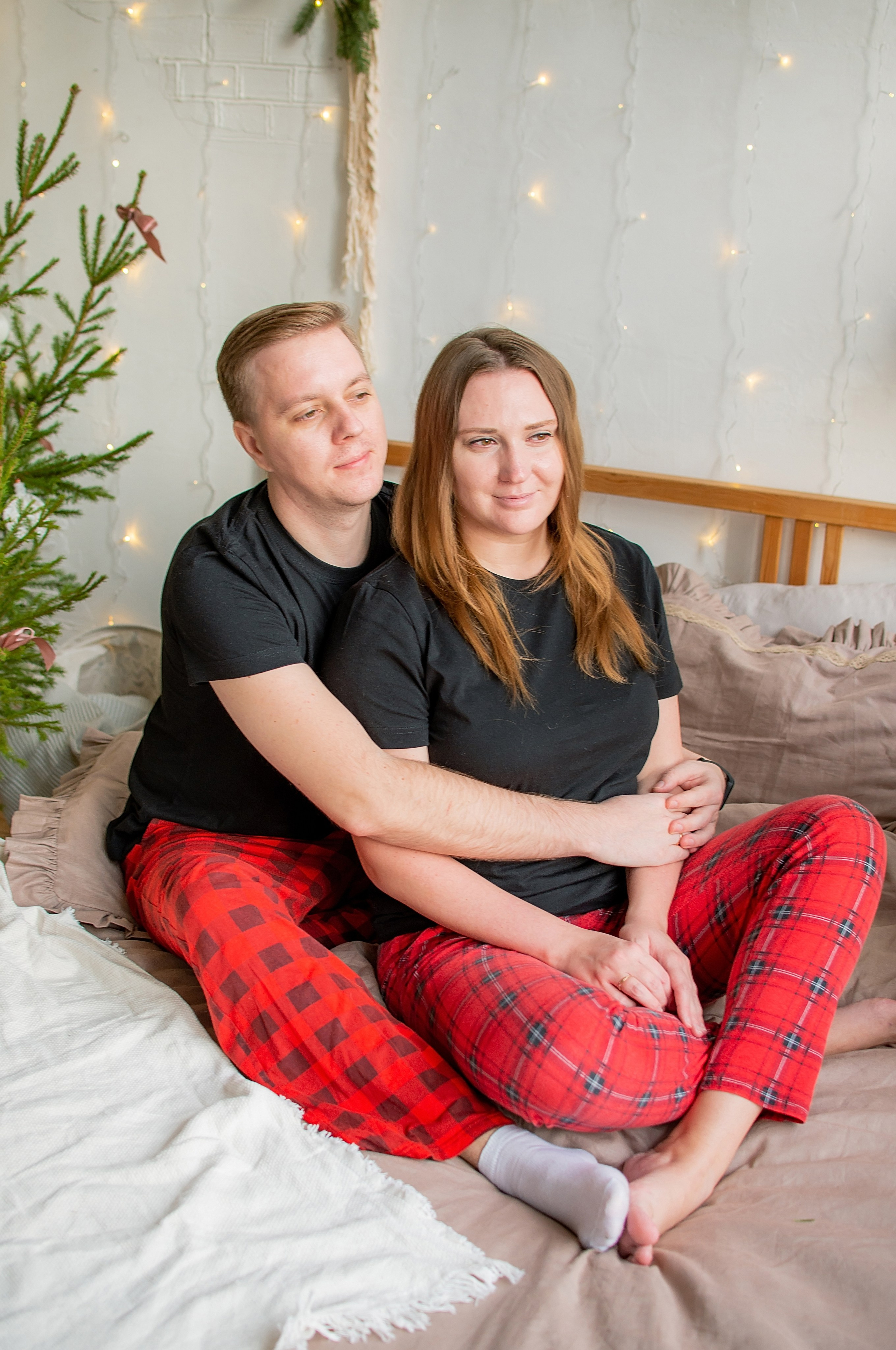 Новогодняя семейная фотосессия в Краснодаре 2023-2024. Фотограф новорожденных Краснодар Малышенко Надежда