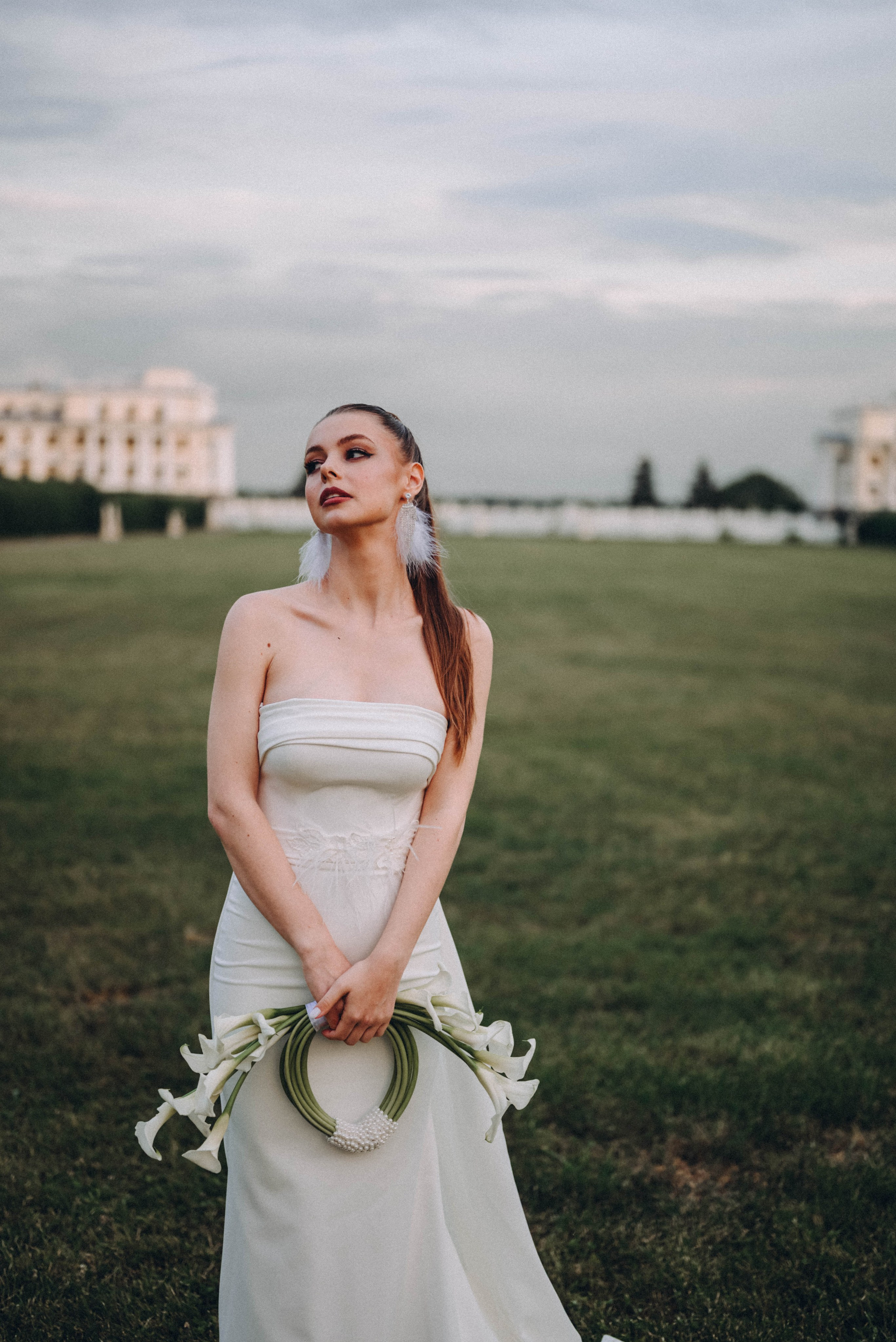 Невеста в Архангельском. Фотограф Анастасия Монах