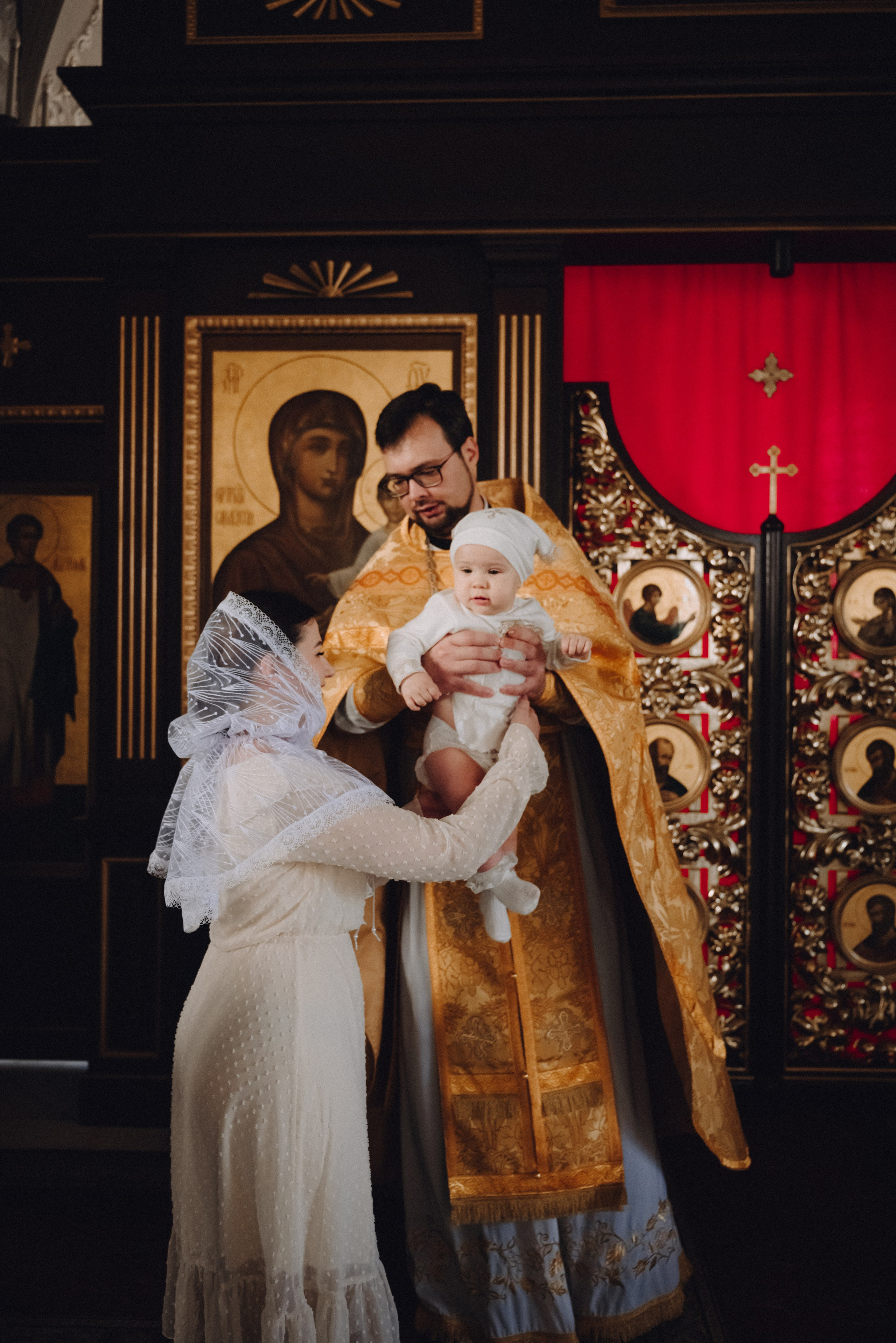 Крещение Аделины. Фотограф Анастасия Монах
