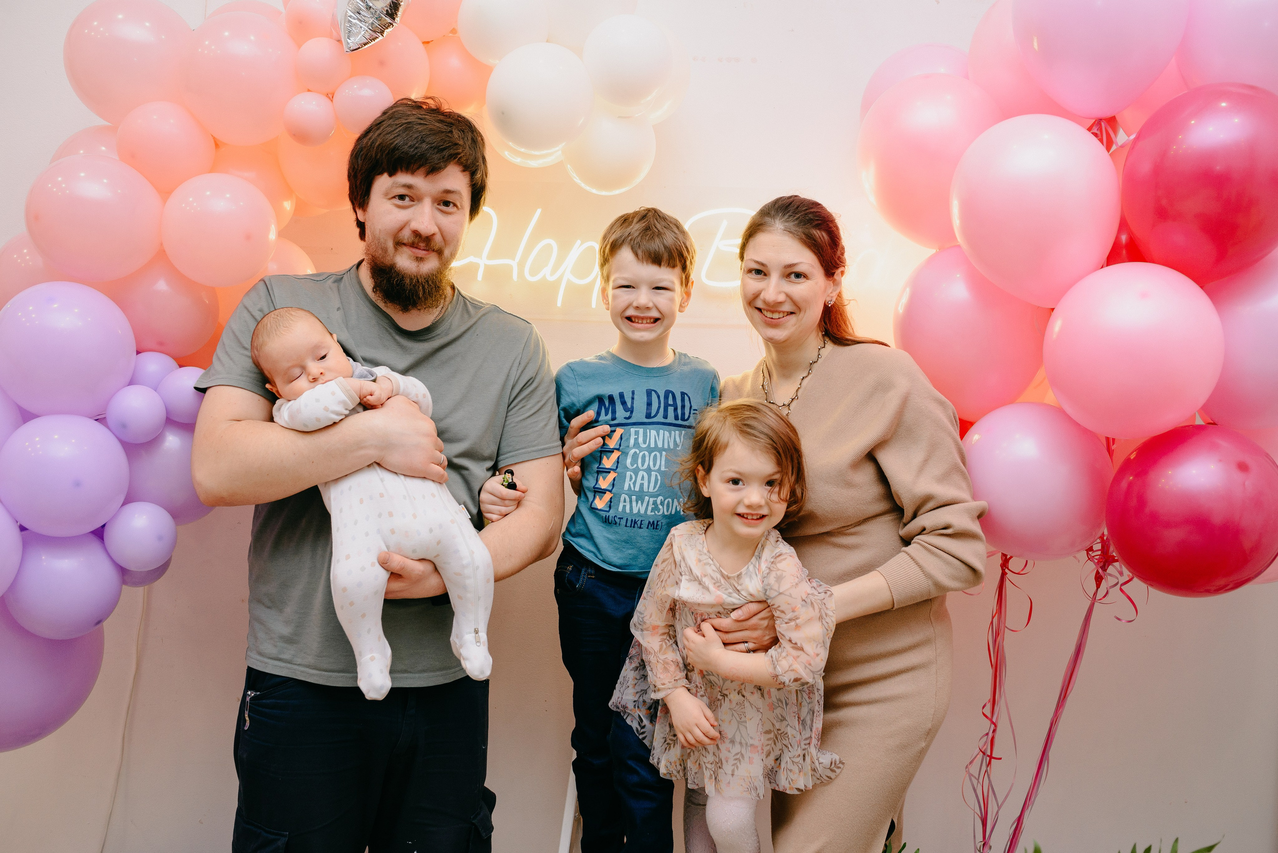 День рождения Марфы. Фотограф на выписку из роддома в Москве и МО