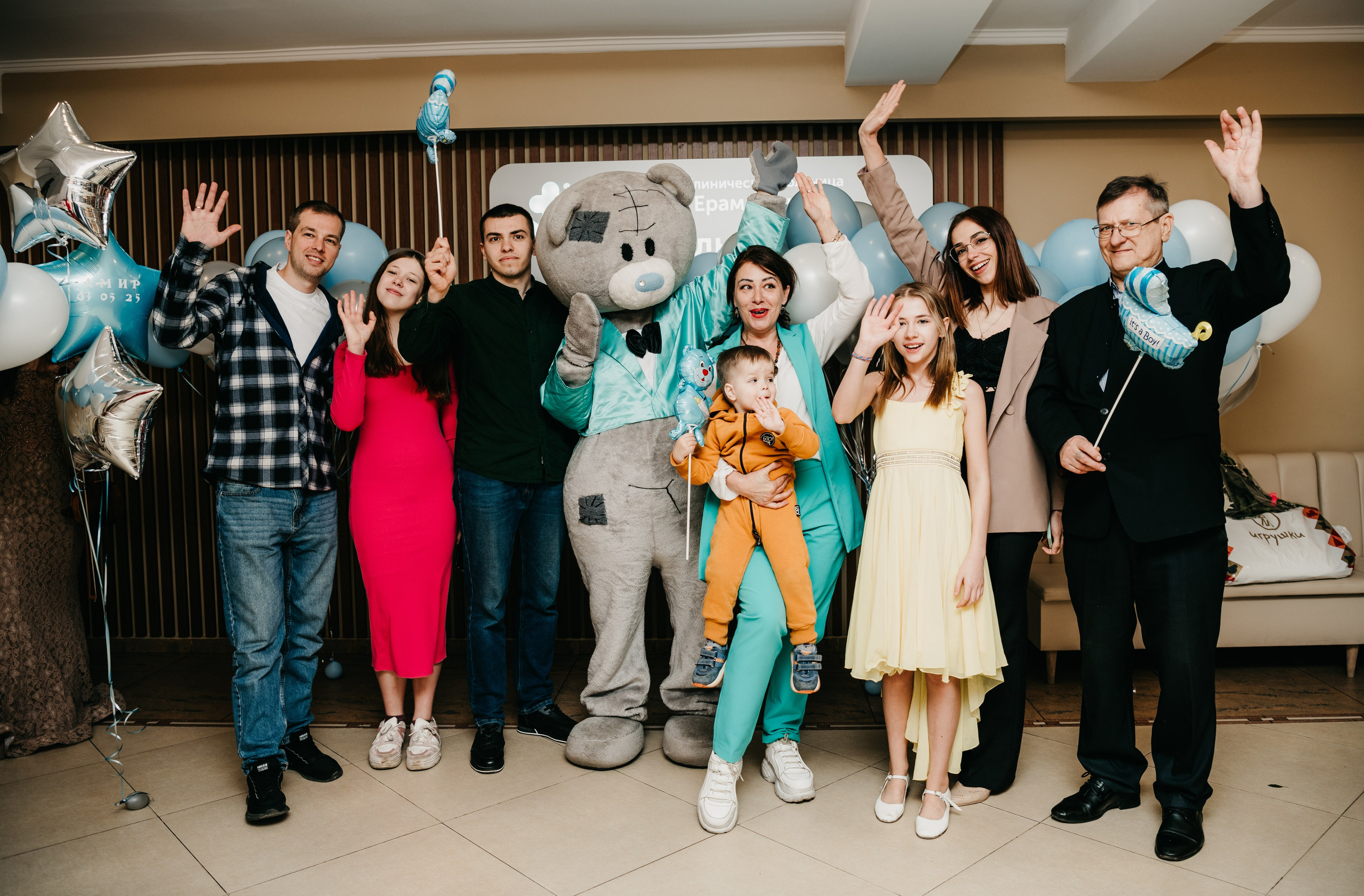 Выписка Амира. ГКБ Ерамишанцева. Фотограф на выписку из роддома в Москве и МО