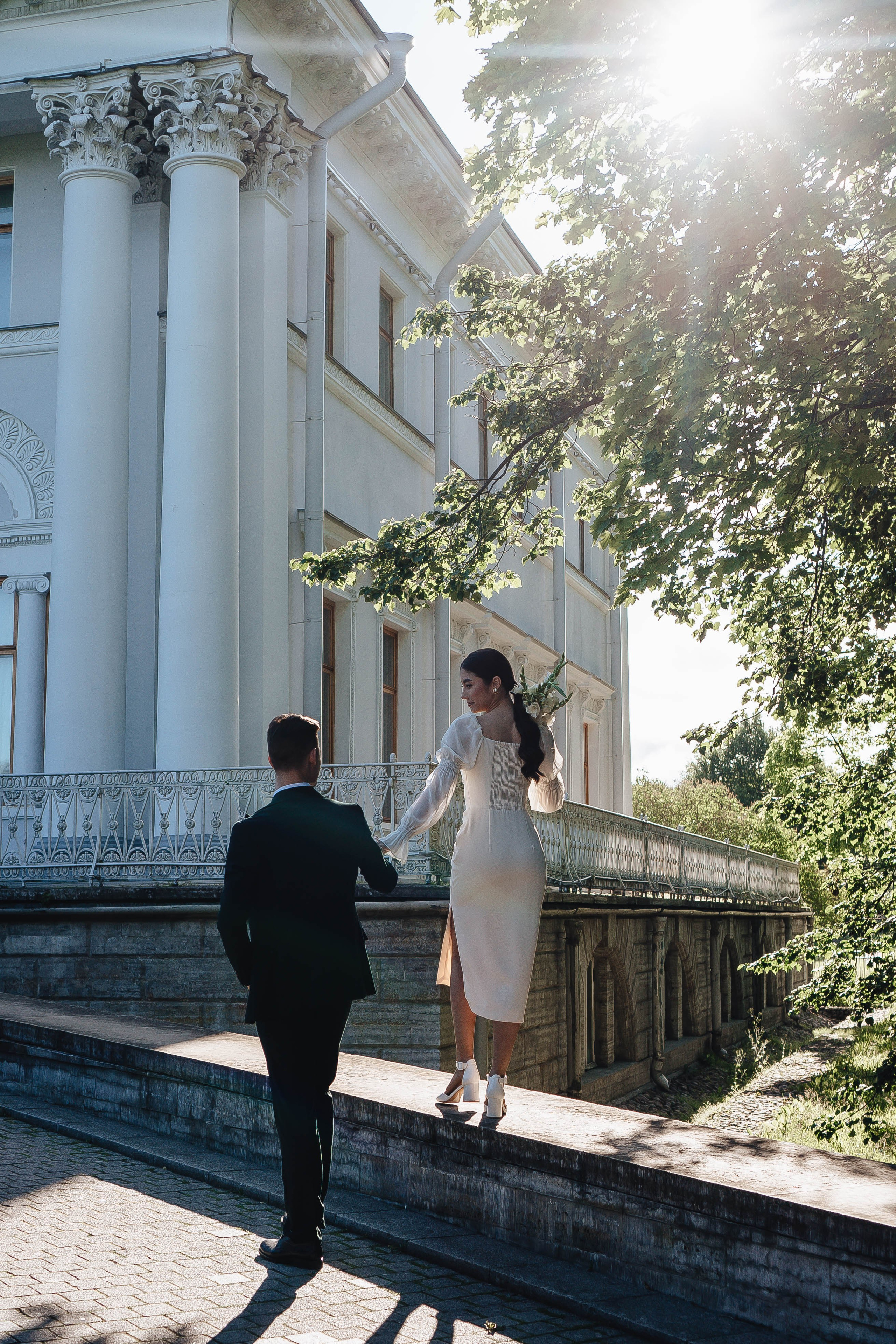СВАДЕБНАЯ СЬЕМКА НА РАССВЕТЕ НА ЕЛАГИНОМ ОСТОРОВЕ. Профессиональный фотограф, Санкт-Петербург — Виктория Богомолова