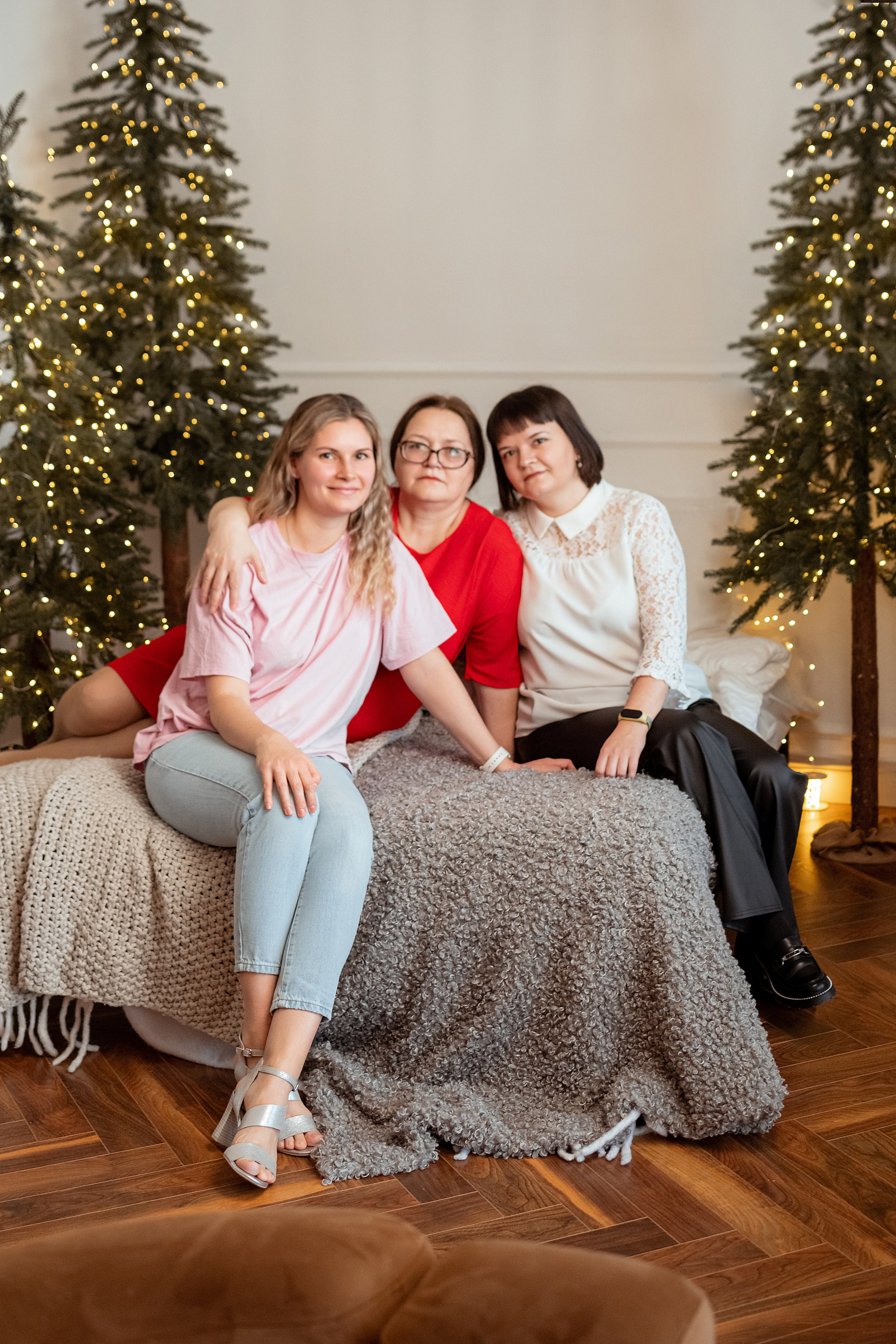 Новогодняя фотосессия для семьи Александры. Фотограф в Самаре | Катерина Гущина